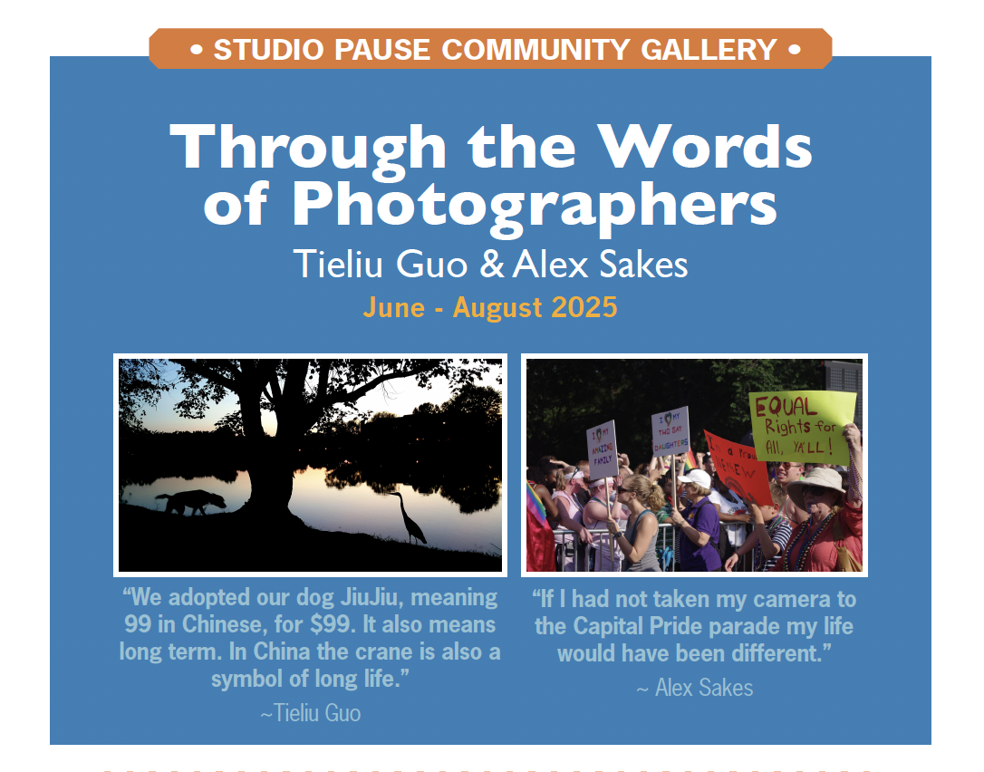 Community PAUSE: Through the Words of Photographers