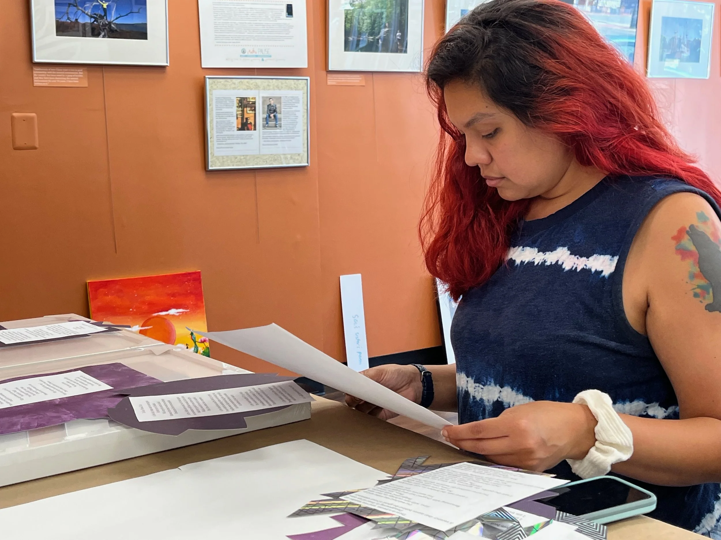 Resistance through Poetry: workshop with Yessenia Arias