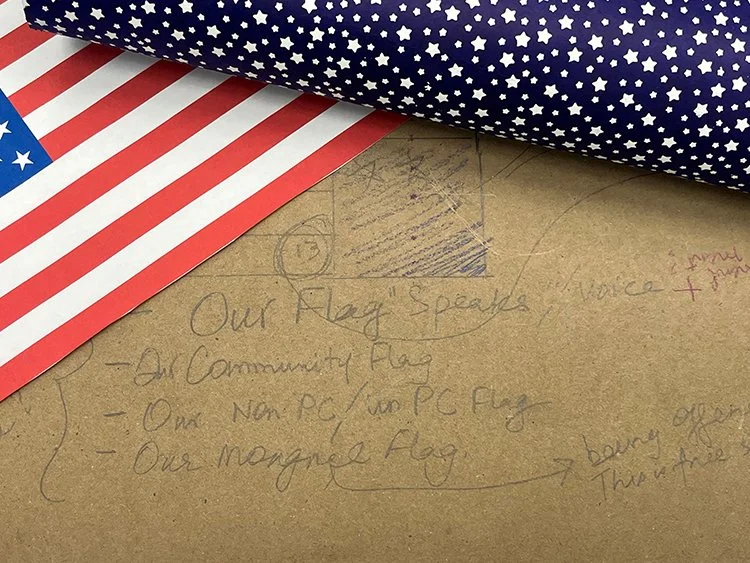 Thursday PAUSE: Expressive US Flags with Sushmita Mazumdar