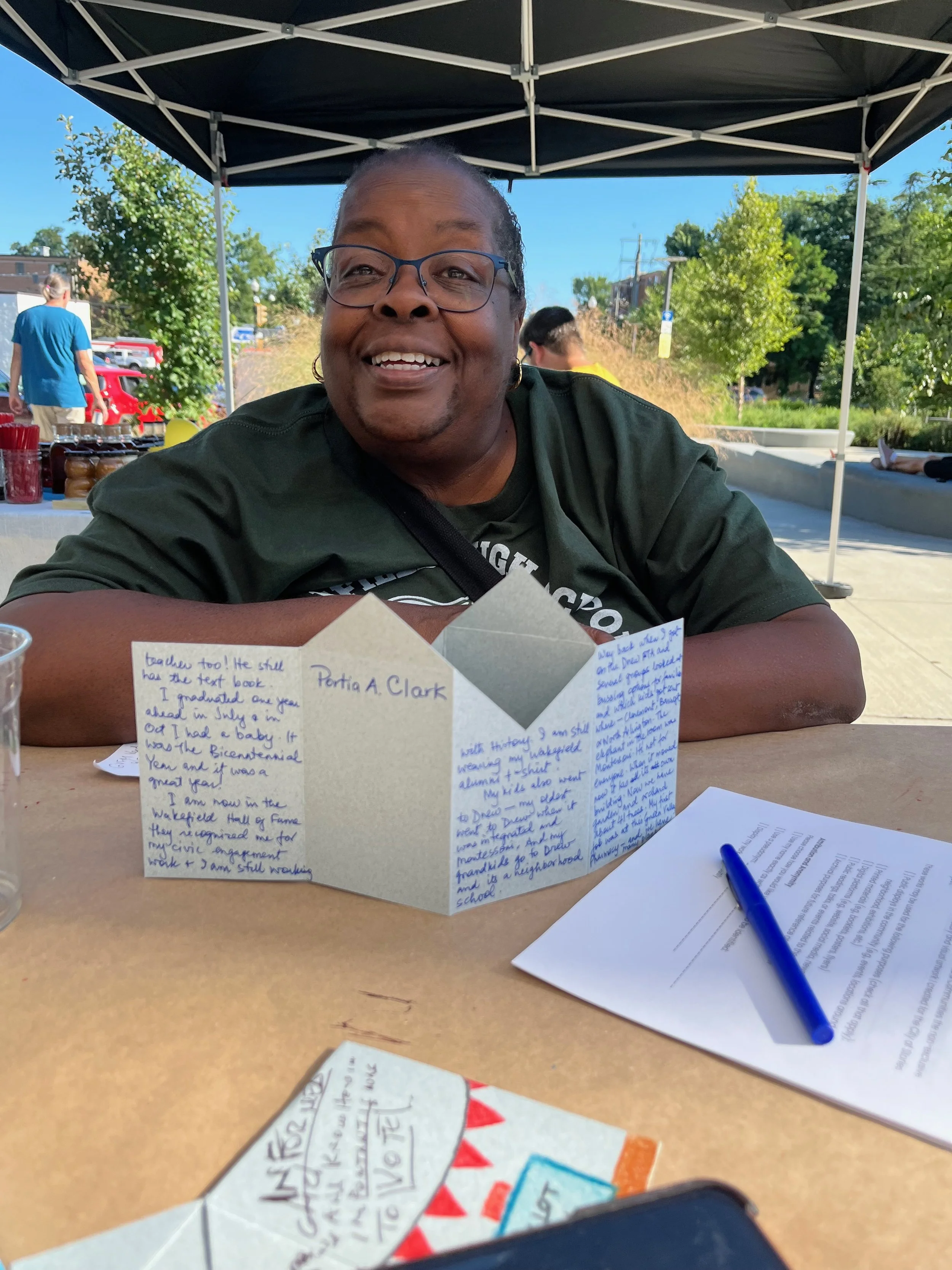 Ms Portia shares her story