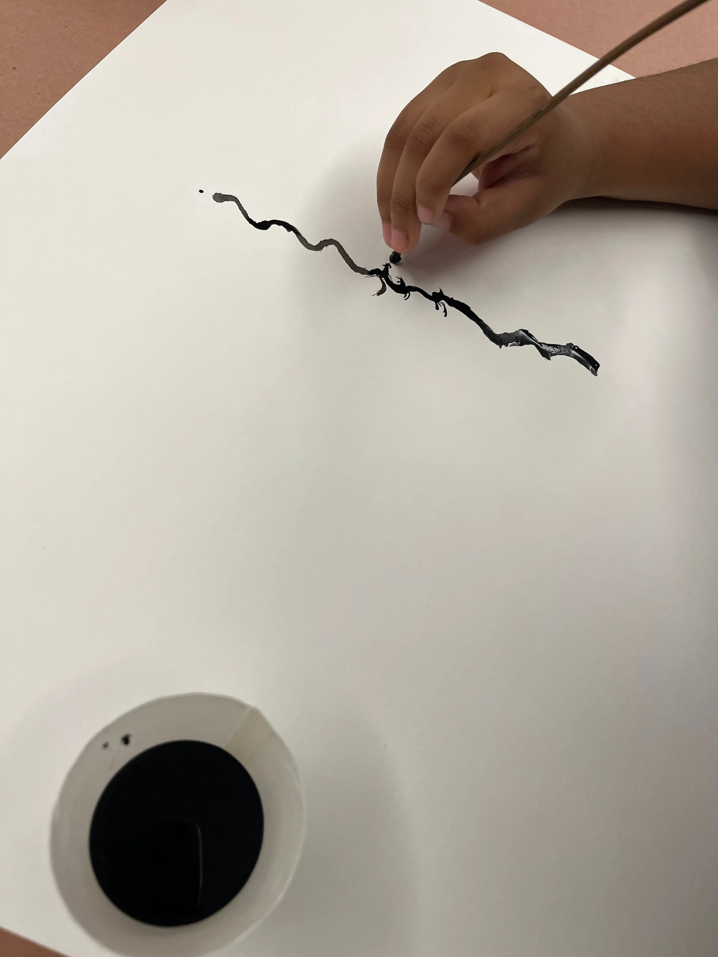 A young artist is inspired by LouLou's style