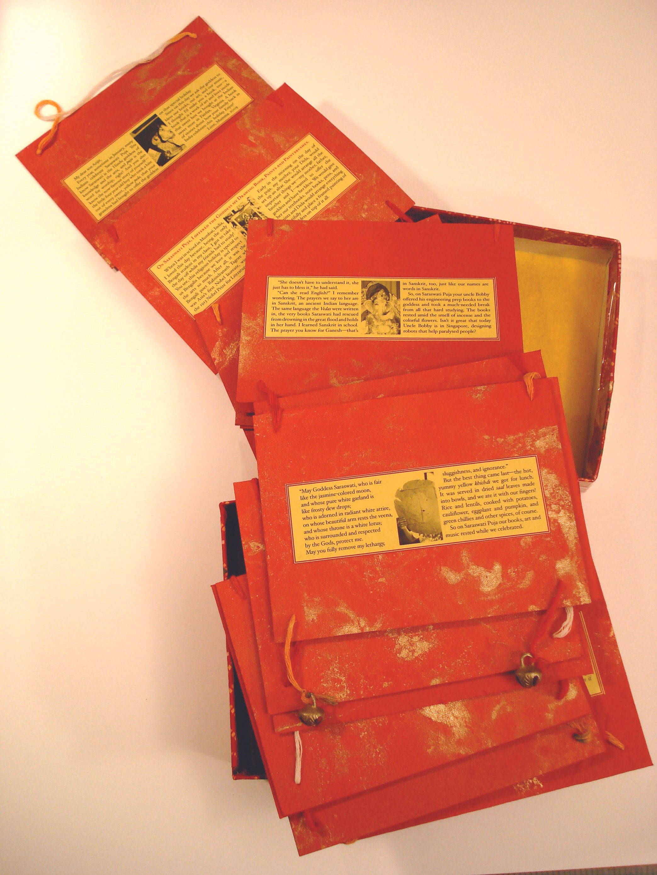 Rest is Sweet (open), a Handmade Storybook by Sushmita Mazumdar, 2009