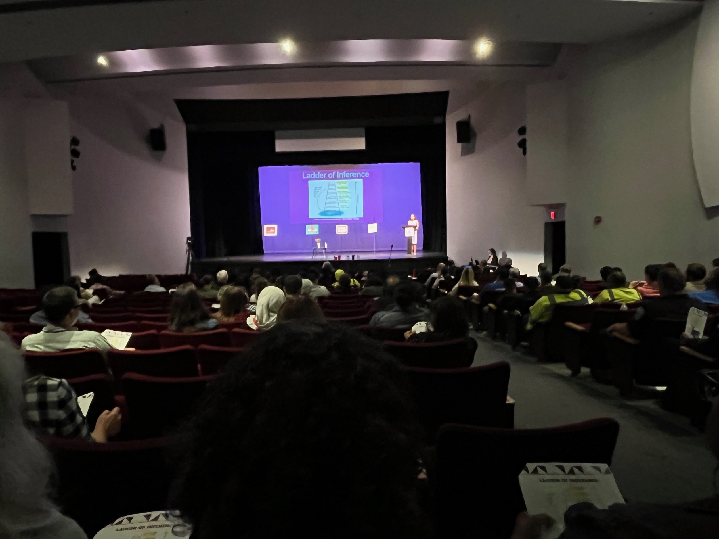 Have been to so many of my kids' concerts at Gunston and now to be on the stage myself—a first!