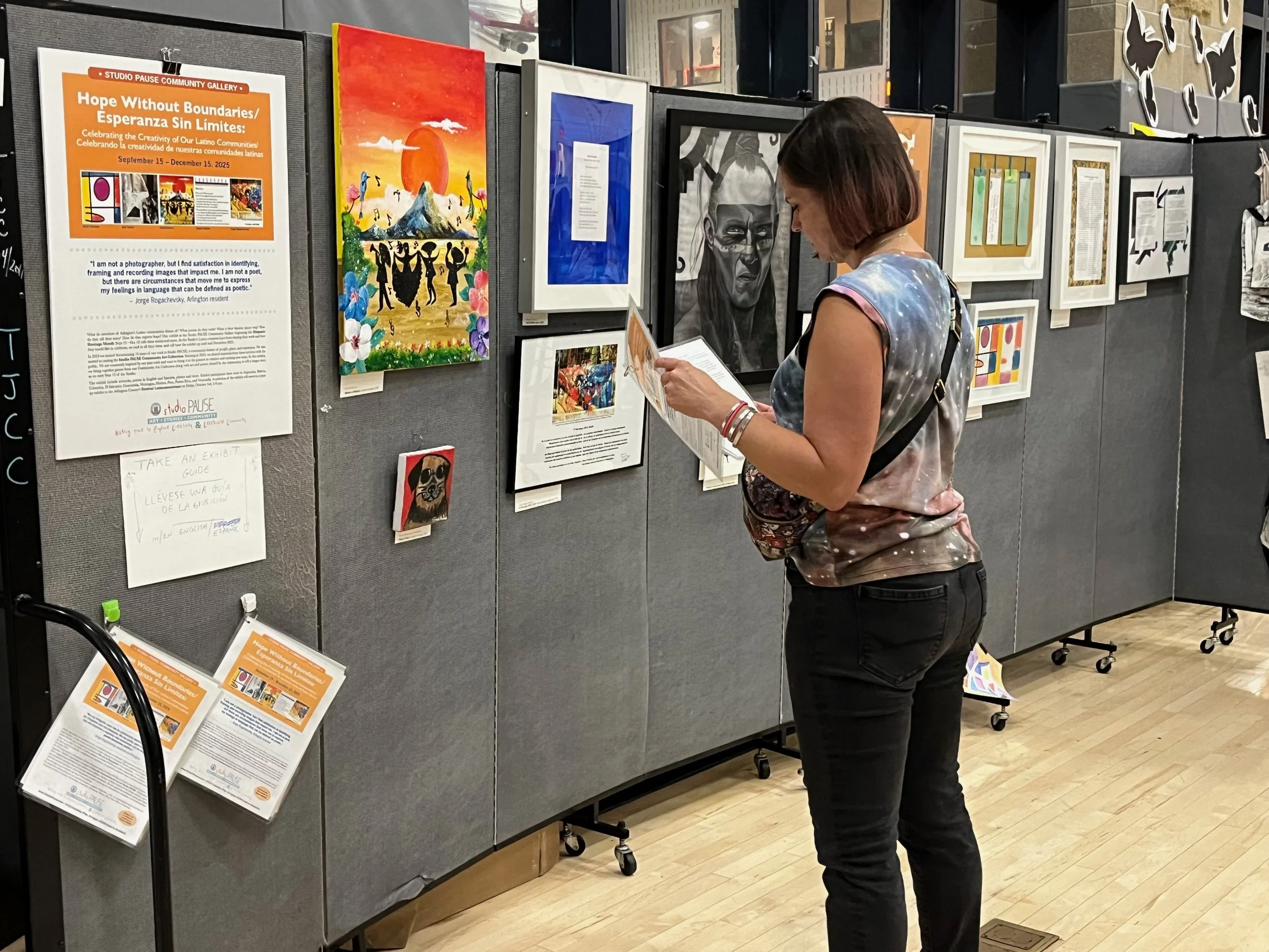 The handouts worked!