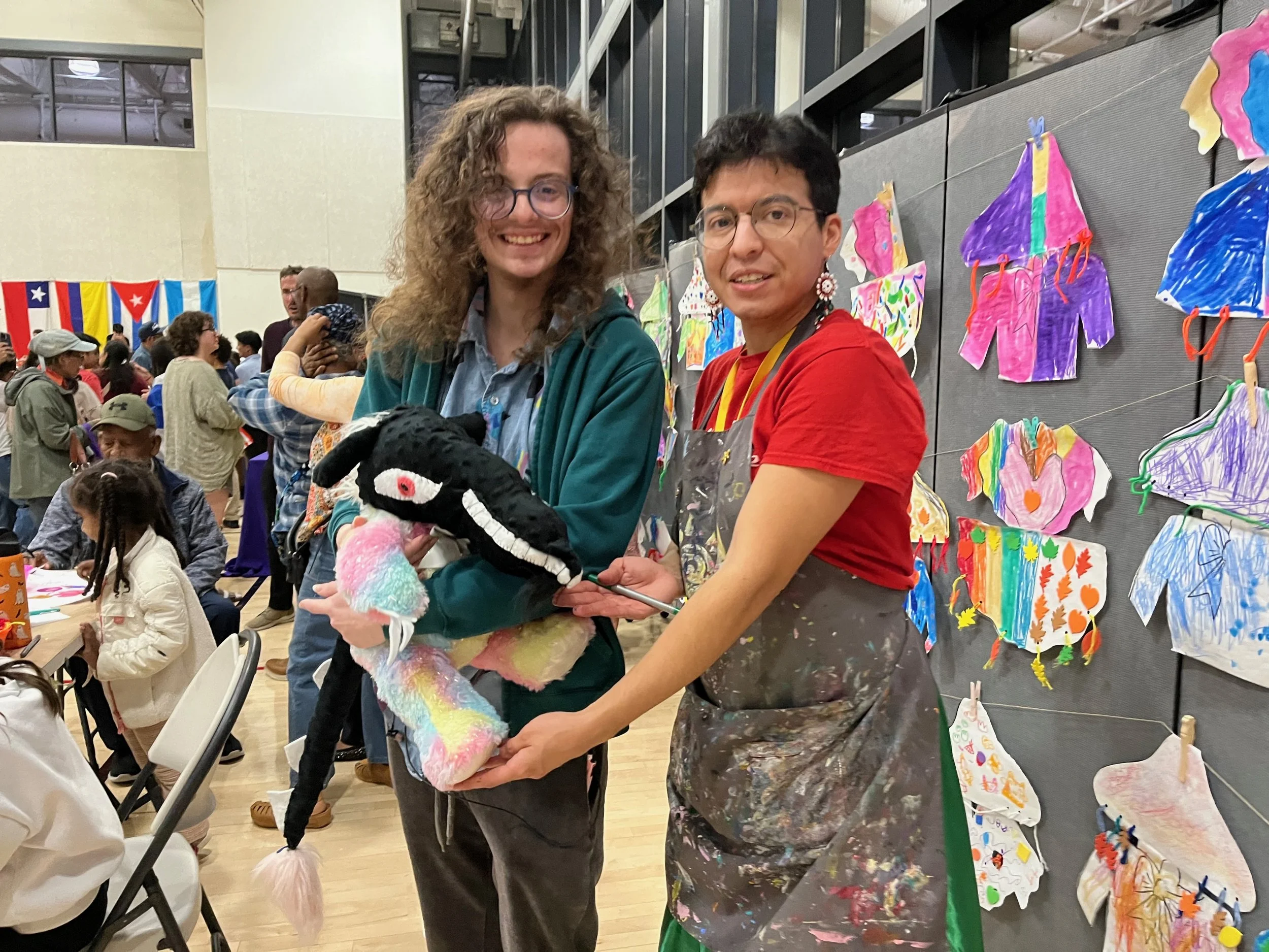 Sol meets Alexander and his creations