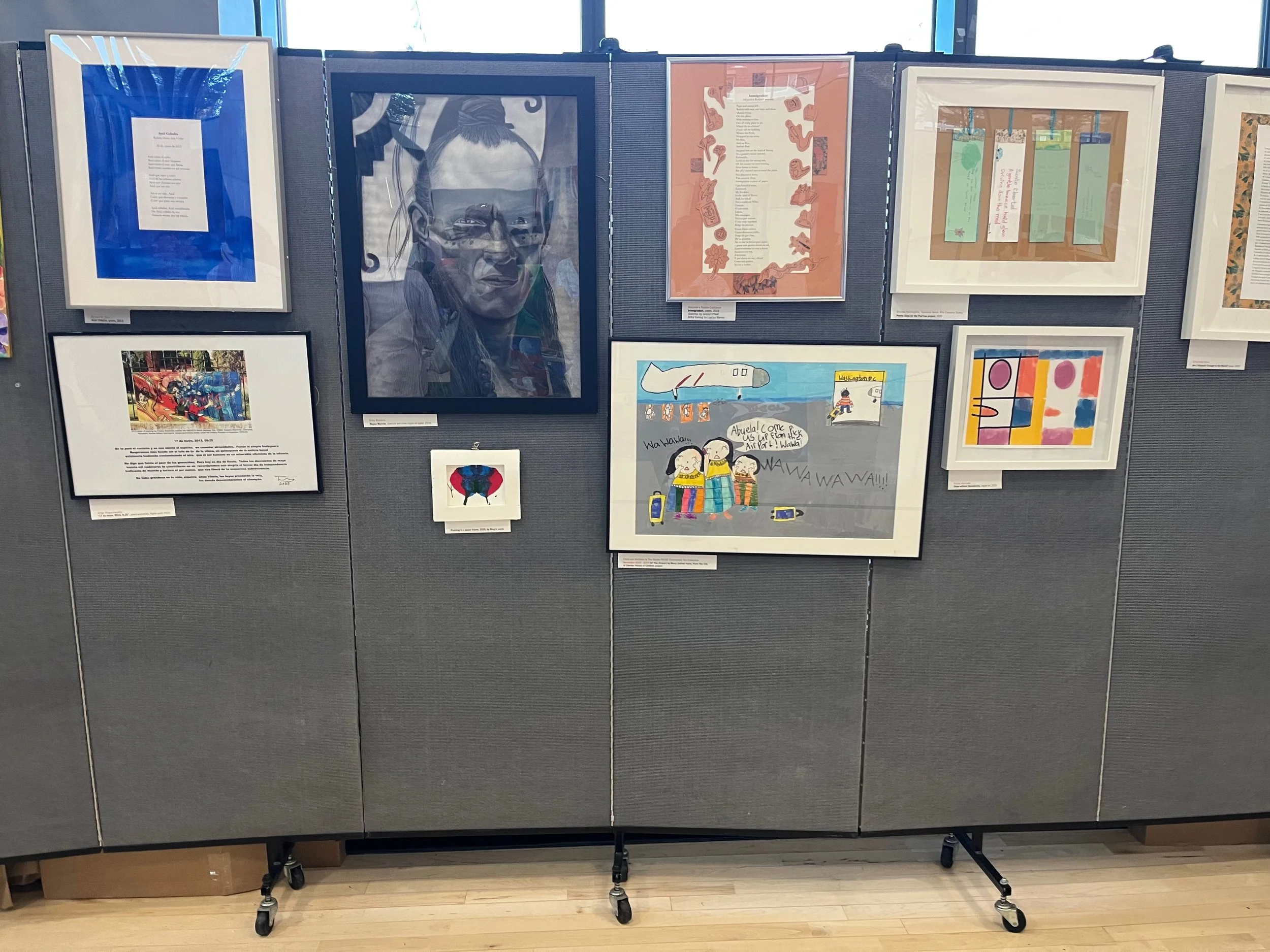 Another section of the pop-up exhibit "Hope Without Boundaries"