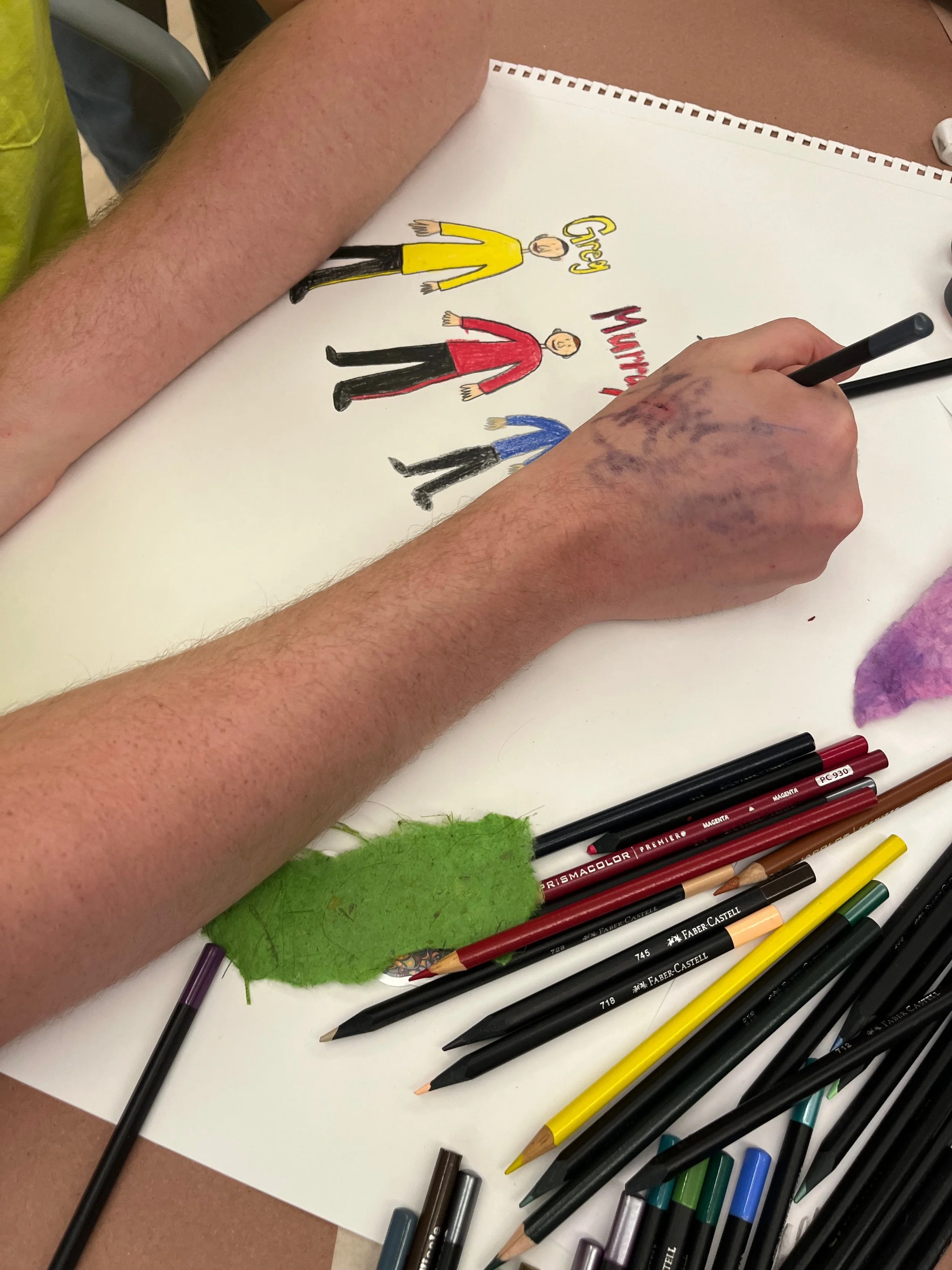 Lucas shared his favorite—the Wiggles theme song! The Wiggles are an Australian children's music group formed in Sydney, New South Wales, in 1991.