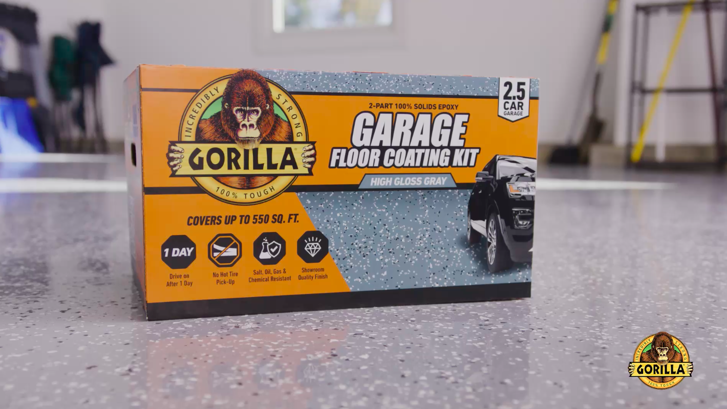 Gorilla Glue Floor Coating Kit DIY Video