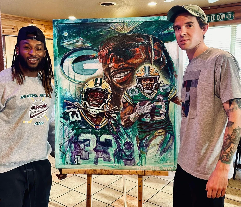 Aaron Jones commission