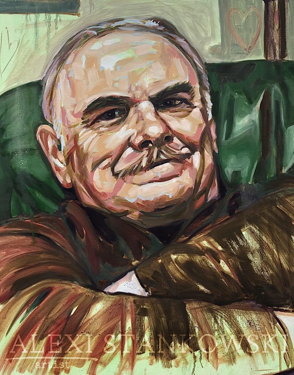 Elderly gentleman portrait