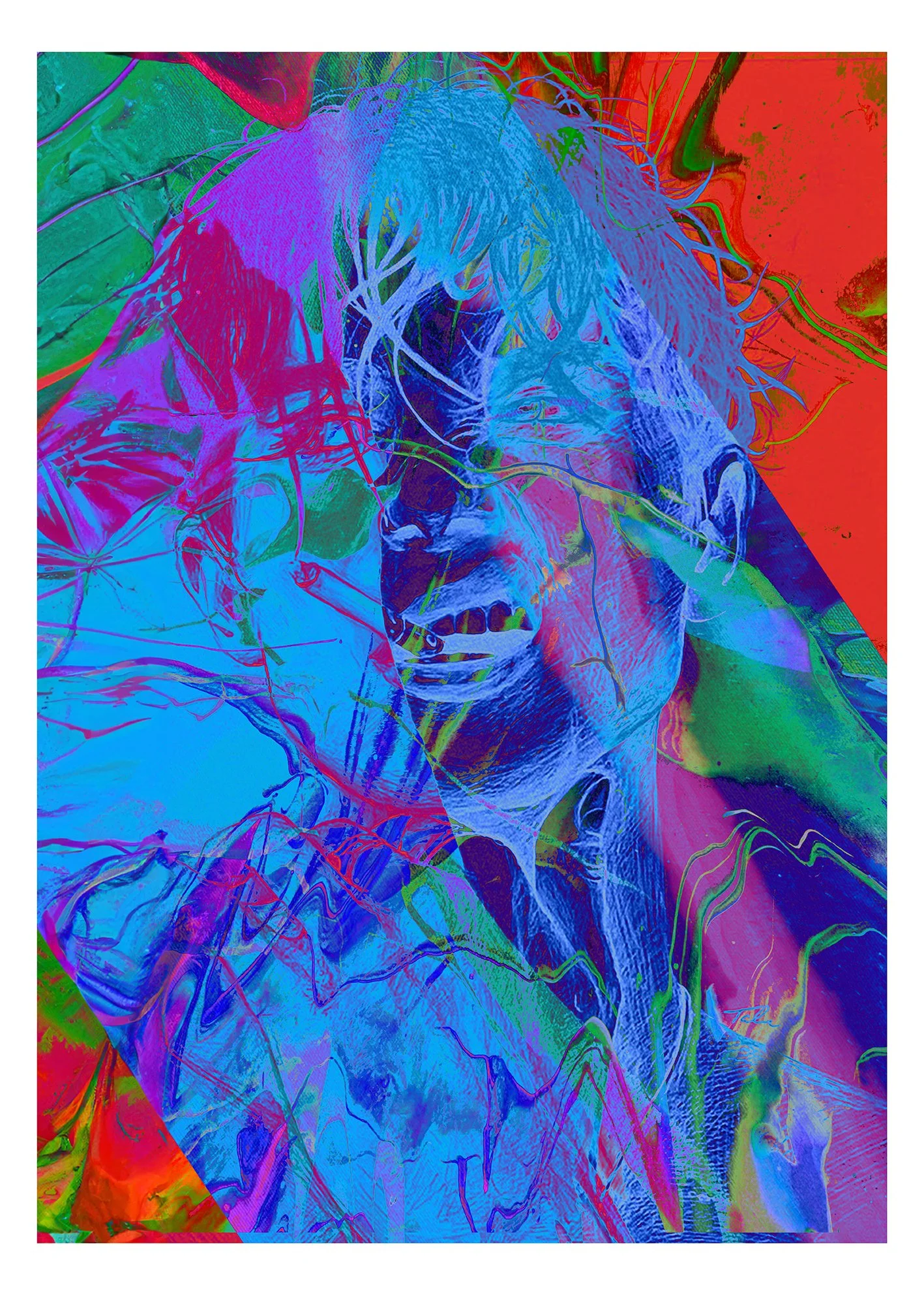 "HIPOSTAZA", 2024 (collab w Tarnawska). Digital print on paper- 50 x 70 cm. 1/10