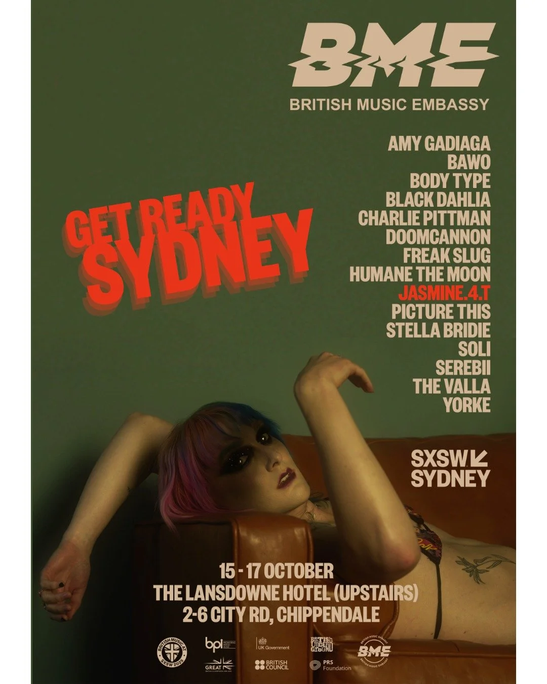 Catch us this week at @sxswsydney - @thebritishmusicembassy 🔥🇦🇺
Featuring the incredible @doomcannon &amp; @amy.g.adiaga

📅 Fri 17 Oct
📍 The Lansdowne Hotel (Upstairs), 2-6 City Rd, Chippendale

#sxswsydney #britishmusicembassy #jazzrefreshed #d