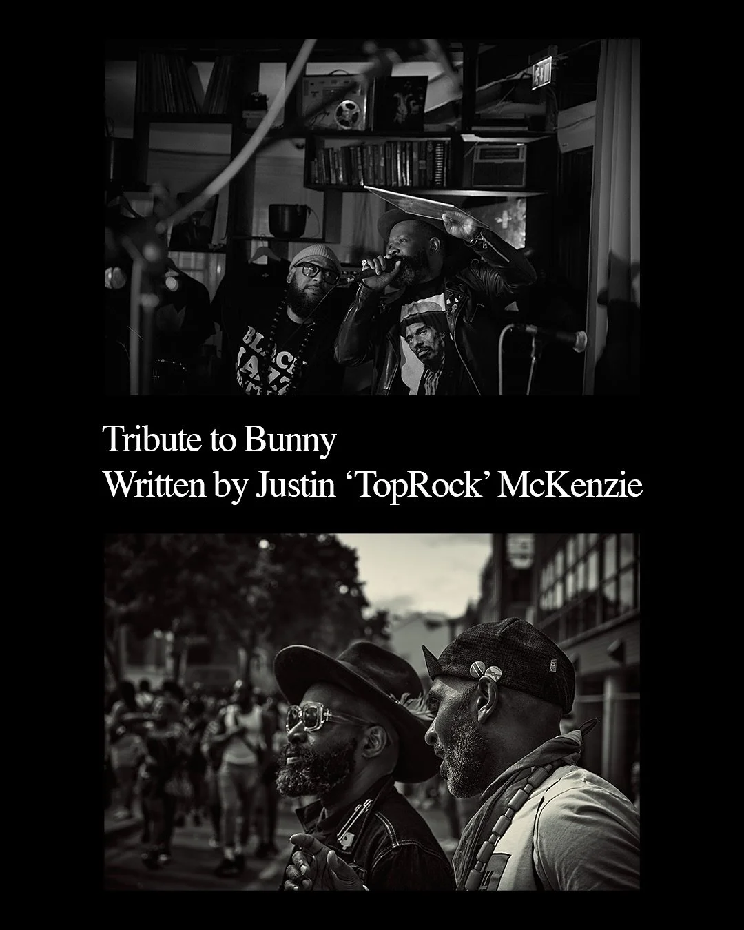 Some words about Bunny from us.