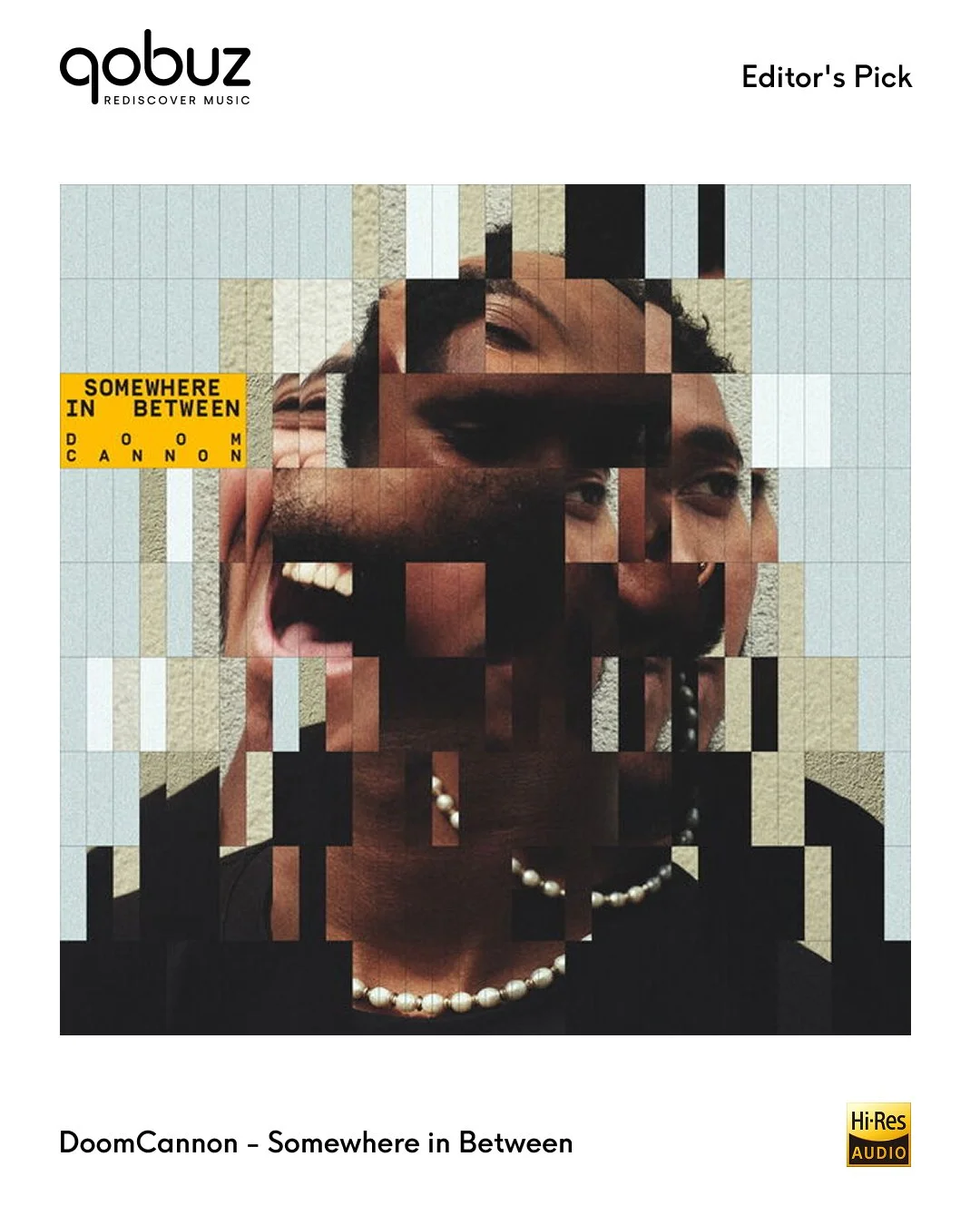 'Somewhere in Between' by @doomcannon has been selected for @Qobuz Editors' Pick for 11/28!! 🔥

Streaming: https://open.qobuz.com/album/j70siicl2650b
Download: https://www.qobuz.com/store-router/album/somewhere-in-between-doomcannon/j70siicl2650b

#