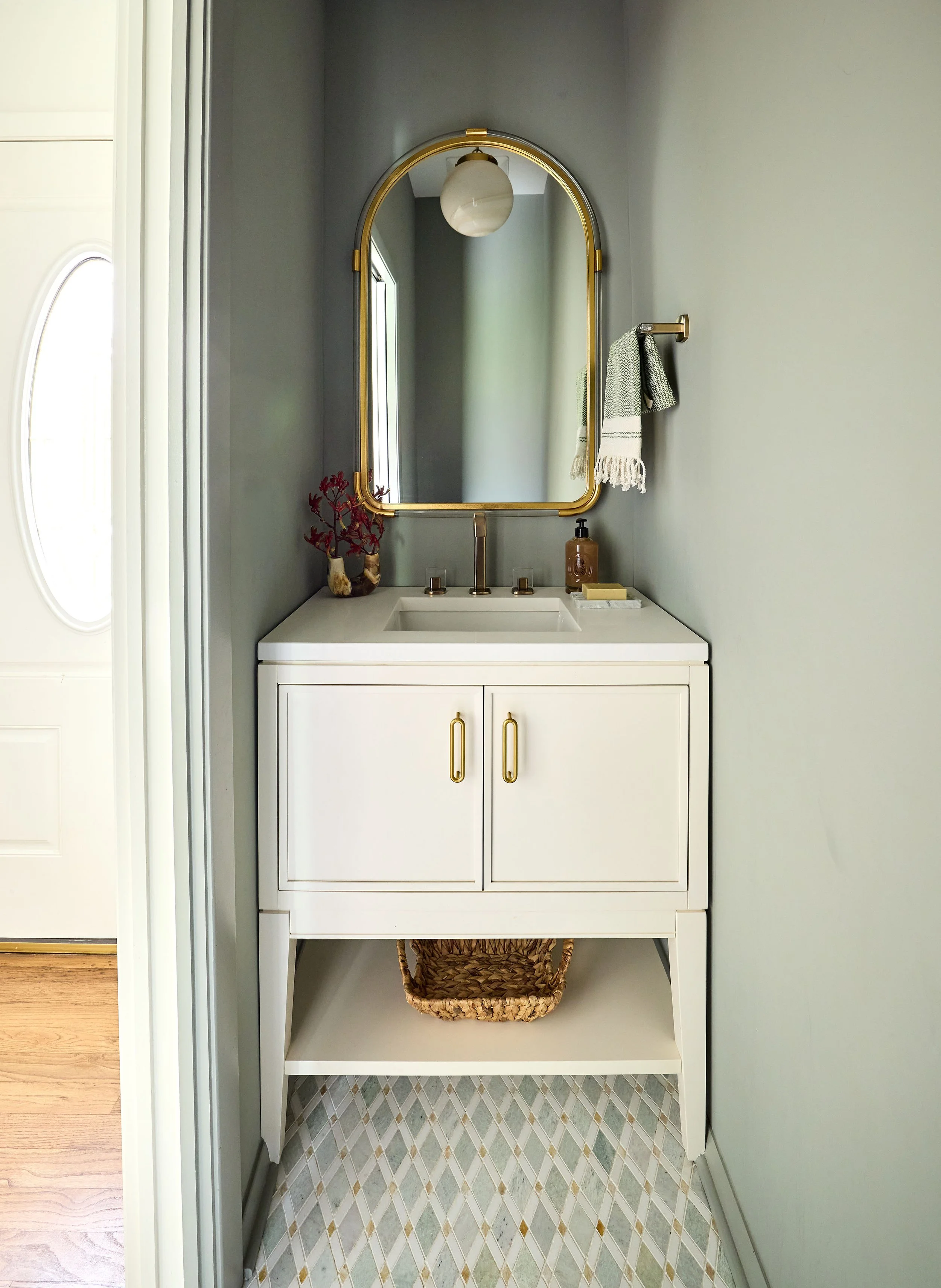Smoked Sage Powder Room