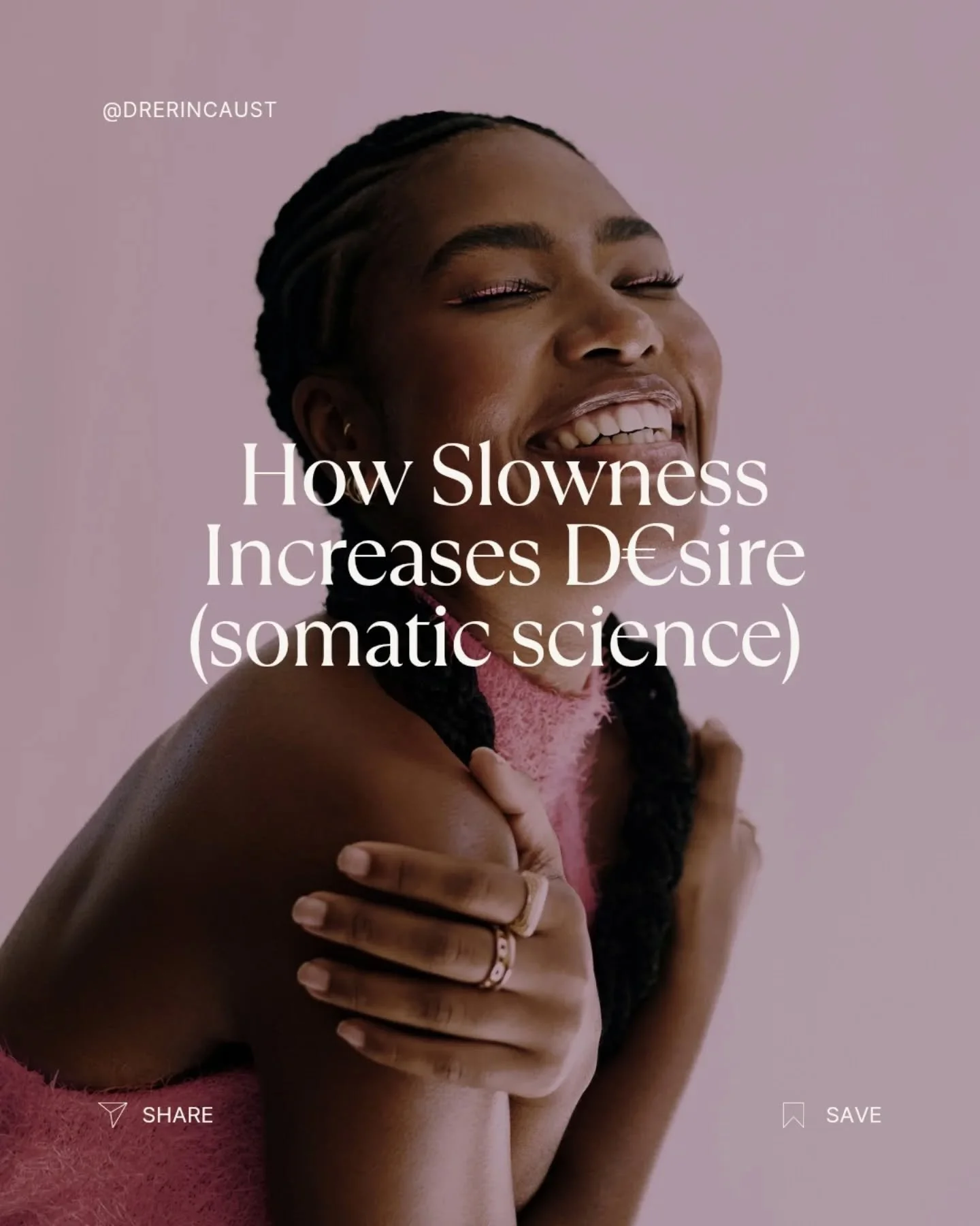 Slowness is not boring.
Slowness is somatic intelligence.
When you rush touch:
&bull;
nervous system gets overwhelmed
&bull;
pelvic floor tightens
&bull;
d&euro;sire shuts down
When you slow down:
&bull;
vagus nerve activates
&bull;
body opens
&bull;