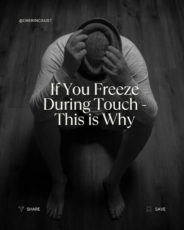 Freeze is not a failure.

It's evidence of a body that learned to survive environments where it couldn&rsquo;t say no.

You&rsquo;re not hard to connect with.
You just need safety.

#FreezeResponse #SomaticIntimacy #TraumaInformedLove #NervousSystemH