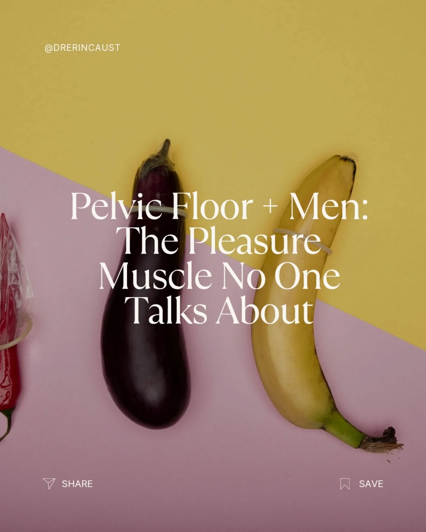 Men, listen:

The pelvic floor isn&rsquo;t a &ldquo;s&euro;x muscle.&rdquo;

It&rsquo;s a pleasure muscle.

When you&rsquo;re stressed, clenching your abs, holding your breath&hellip;

you&rsquo;re cutting off blood flow to the p&euro;nis &mdash;
and