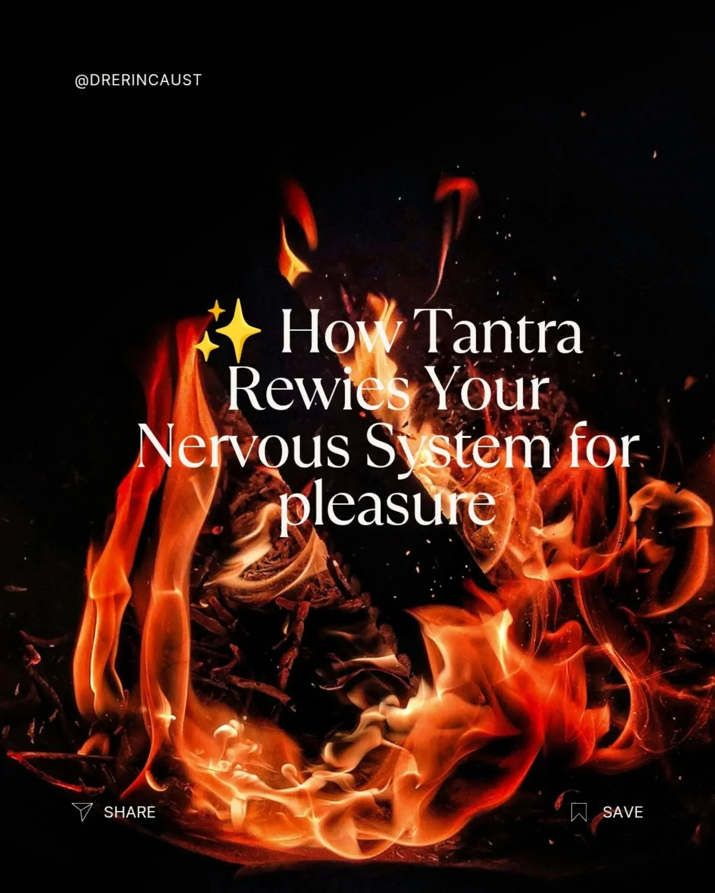 Tantra isn&rsquo;t just &ldquo;woo.&rdquo; It&rsquo;s neuroscience.
Your body&rsquo;s pleasure potential is directly linked to your ability to regulate your nervous system.

🧠 The vagus nerve connects your breath, heart, gut, and pelvic floor &mdash