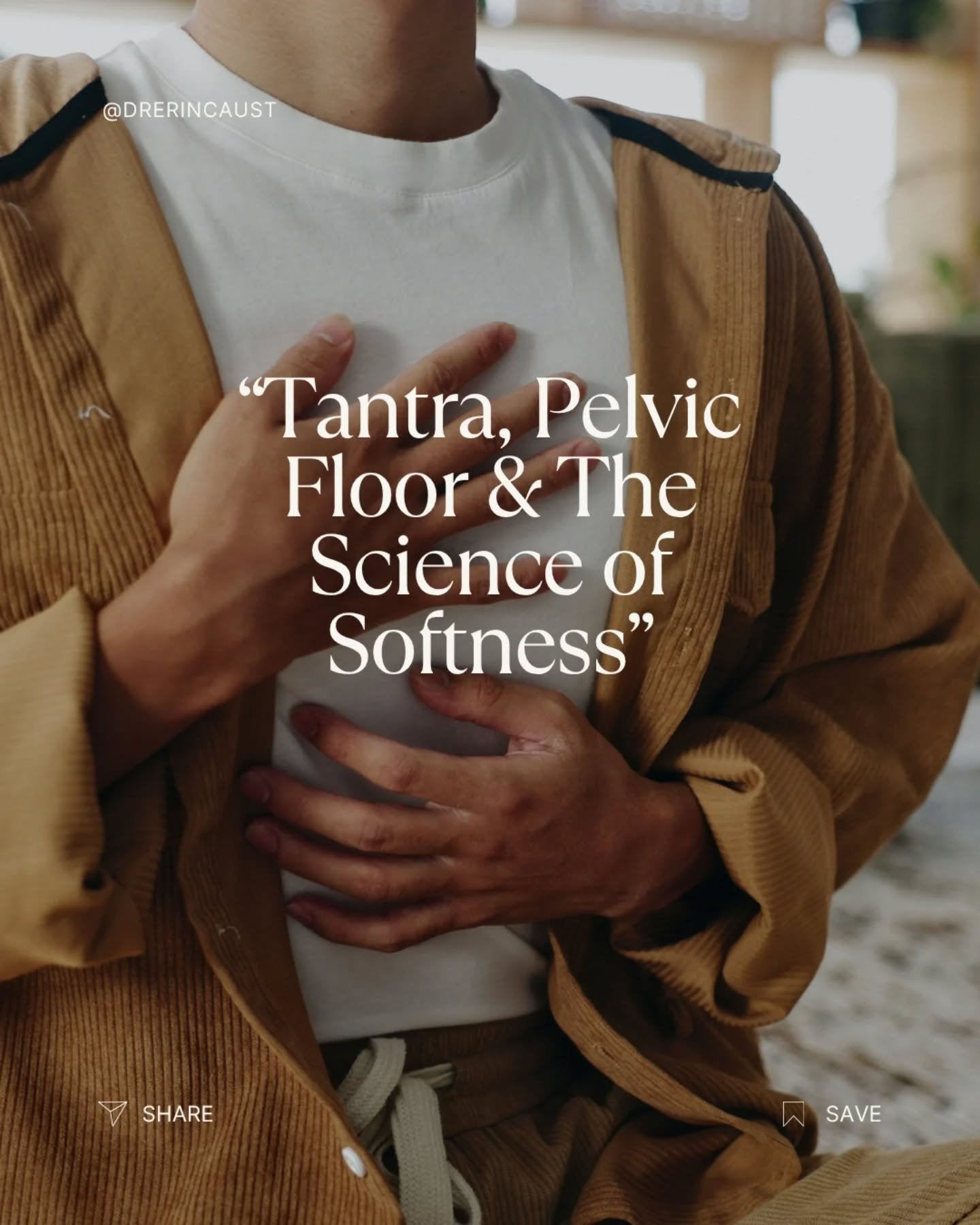 Tension isn&rsquo;t control &mdash; it&rsquo;s fear in disguise.

Tantra meets this with compassion, not force.

Your pelvic floor and your nervous system work together.

When one softens, the other follows.

🧠 Science fact: Relaxation of the pelvic