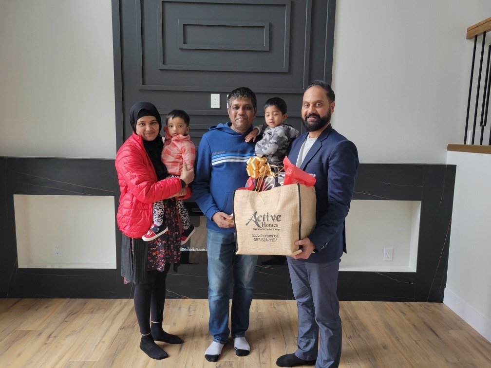Warm welcome to the Habib &amp; Siddiqua family, who just moved into their new home in College Woods! Thank you for choosing the Bacall model to raise your growing family!