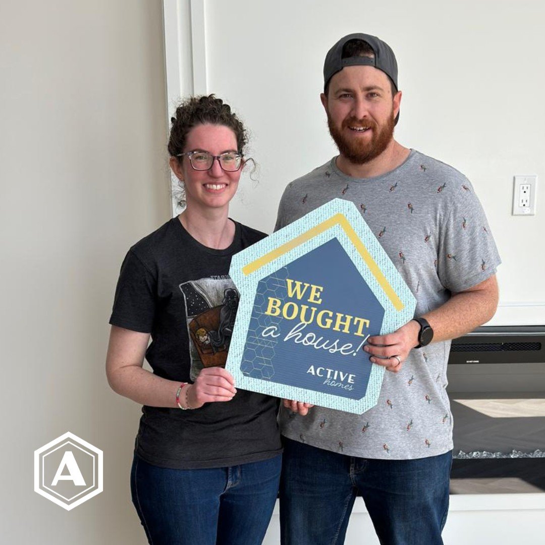 Congratulations to Dustin and Jamie on your brand new home in Ardrossan! #ActiveHomes