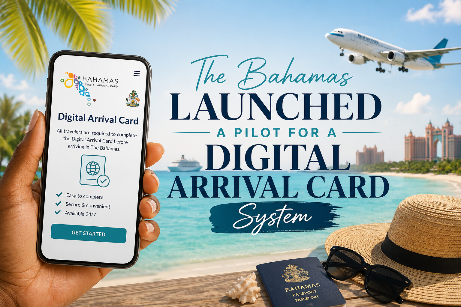 The Bahamas Just Launched a Pilot for a Digital Arrival Card System