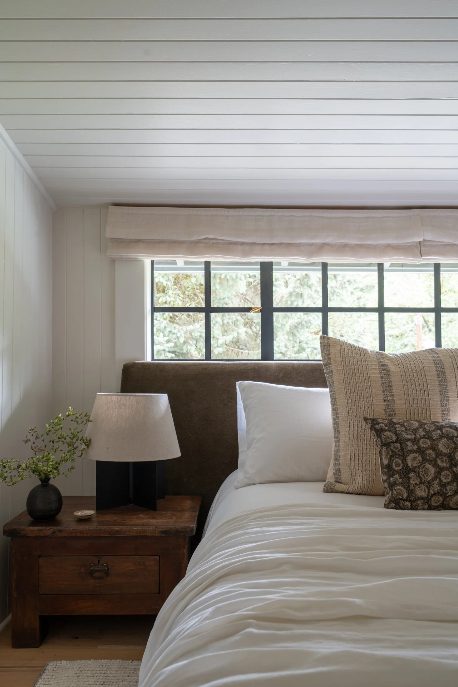 Linen and James pillow bedroom styling