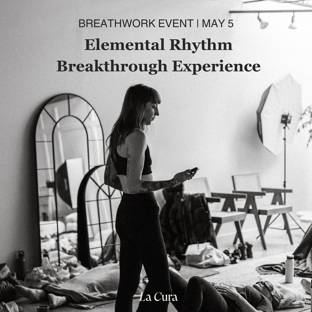 UPDATED DATE: Come breathe with me on Sunday, May 5th @kindhumanclub Toronto. 😮&zwj;💨

Elemental Rhythm breathwork uses modern, evidence-based breathing techniques to elicit a physiological response mentally, emotionally, chemically, and physically