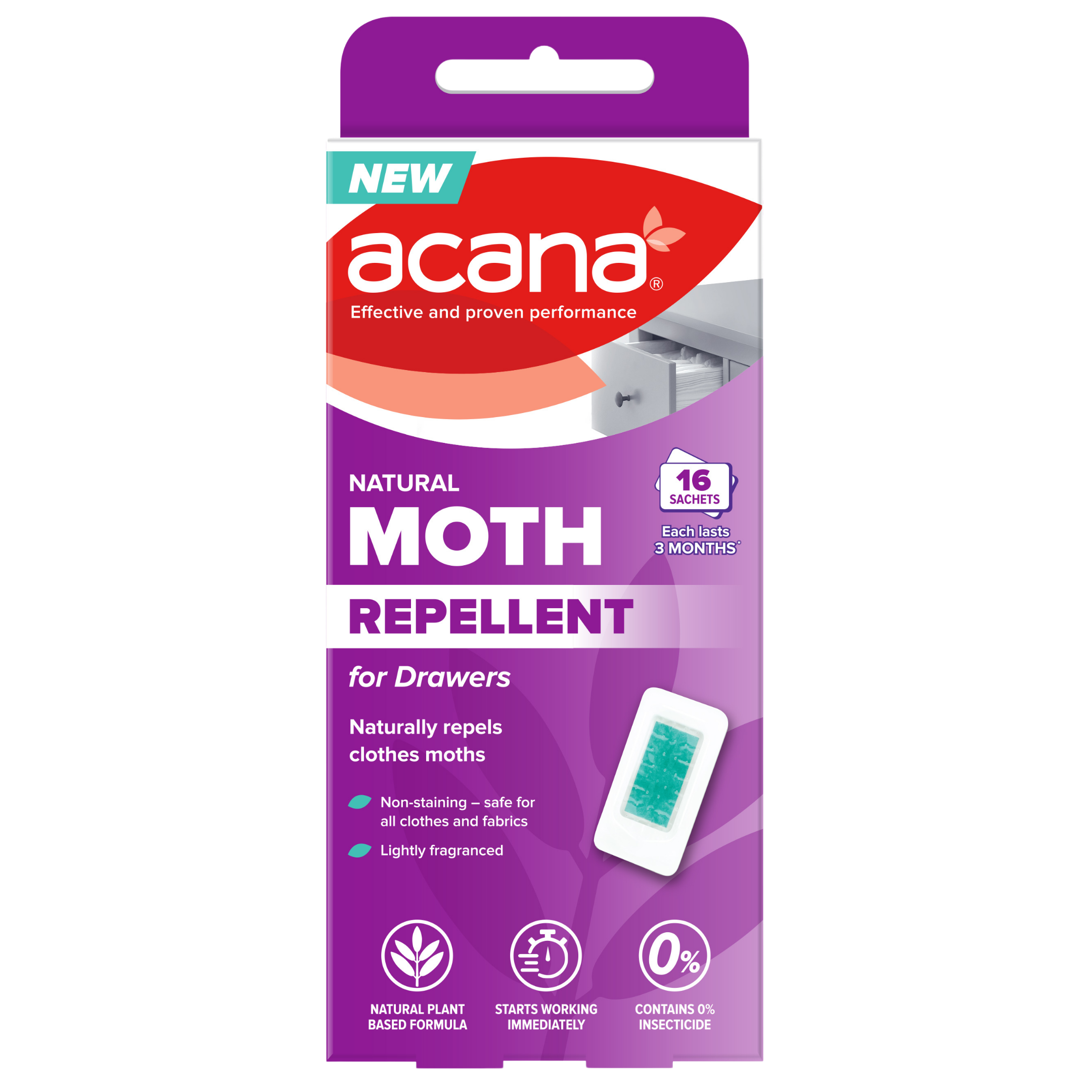 Natural Moth Repellent for Drawers