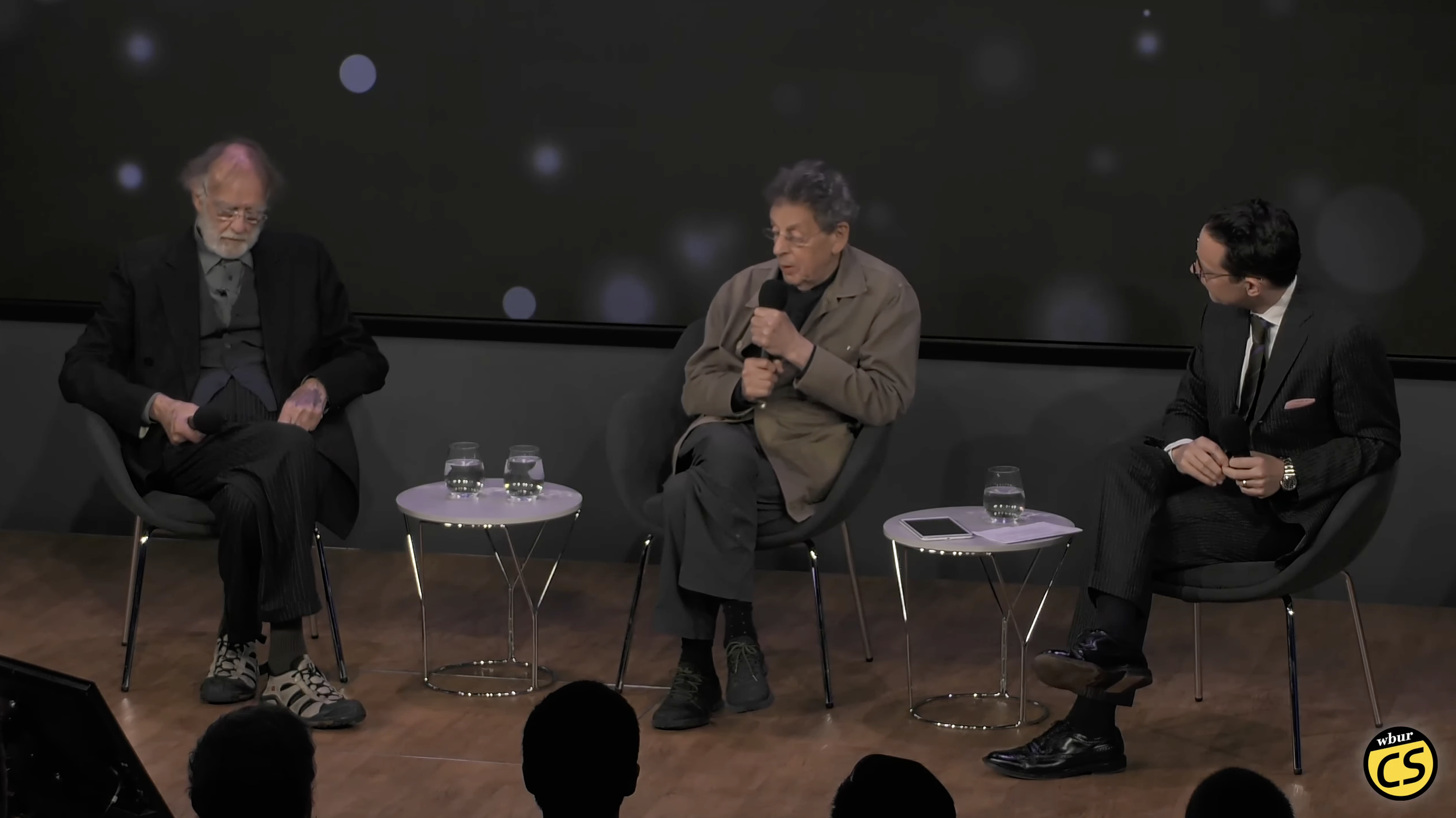 2020 - A Conversation With Godfrey Reggio And Philip Glass - WBUR CitySpace