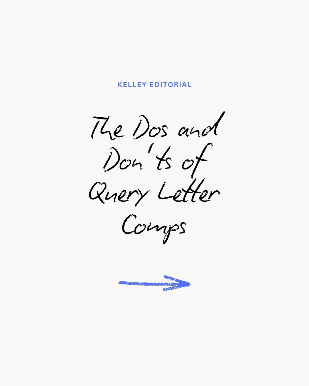 Last month, I read nearly 200 query letters from debut writers. Although comparative titles (a.k.a. comps) aren't usually a requirement, I recommend writers include them because they show how well you know the market and that you read widely in your 