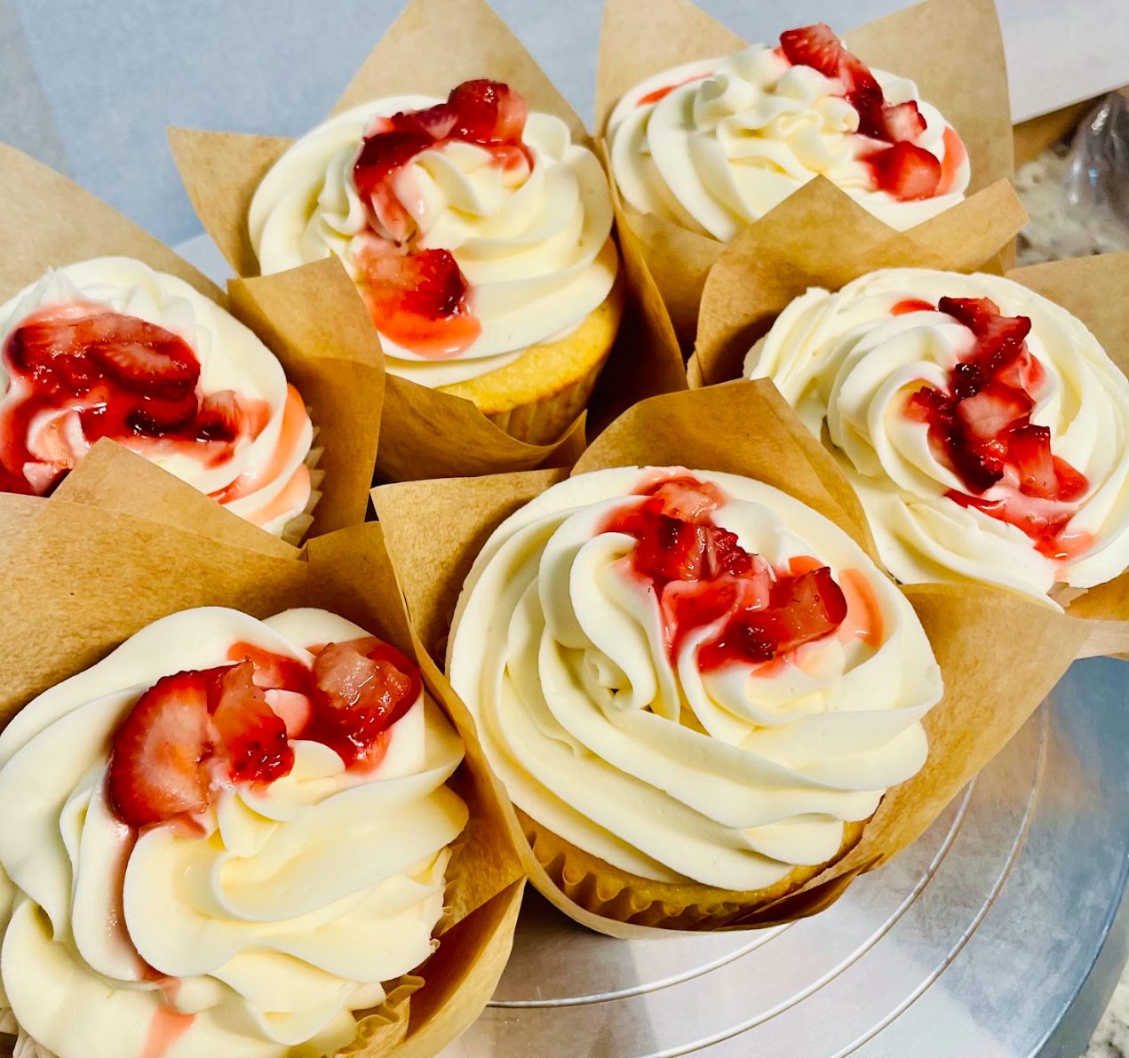 Strawberry Shortcake Cupcakes
