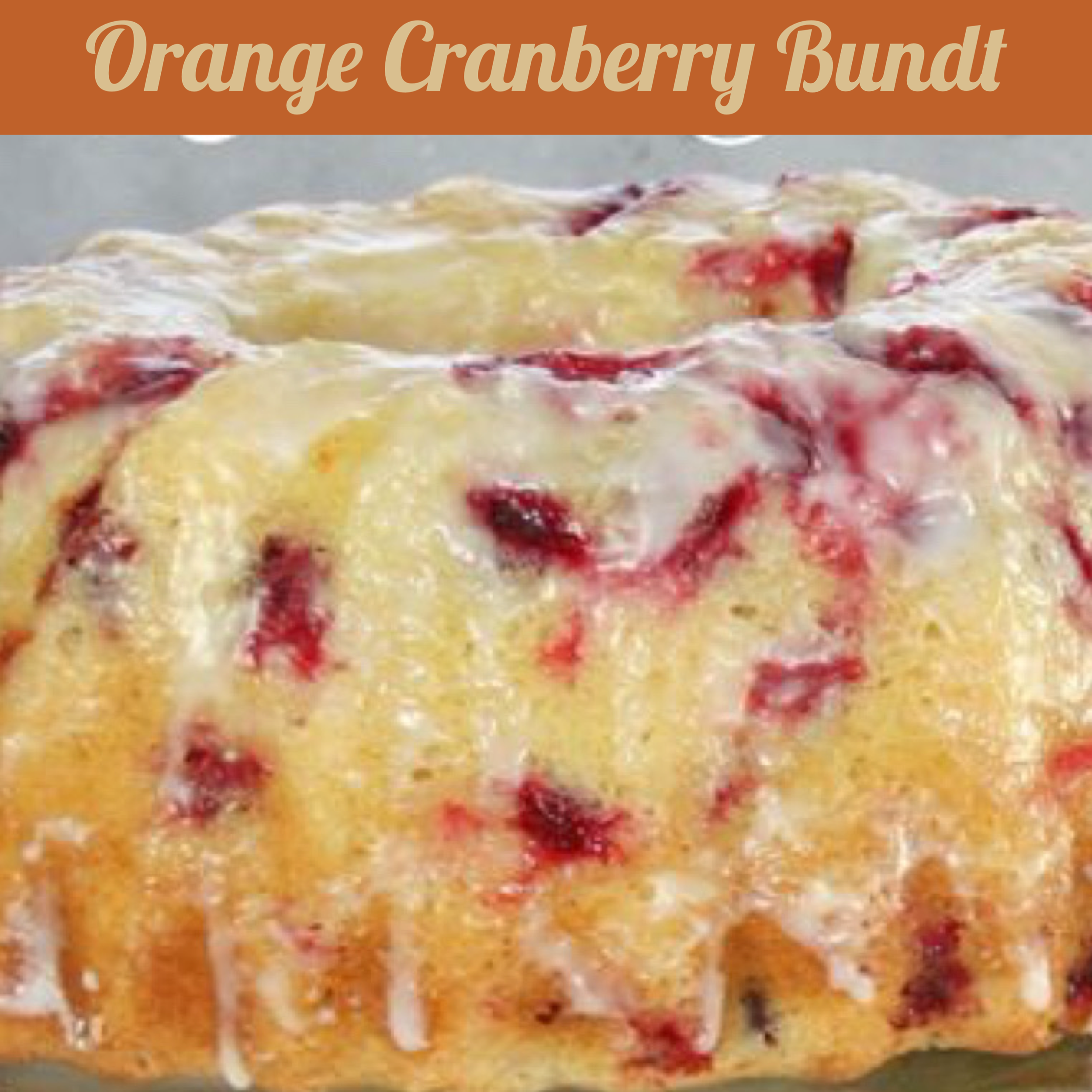 Cranberry Orange Bundt Cake