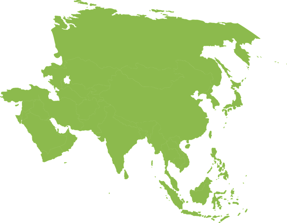 continent of Asia