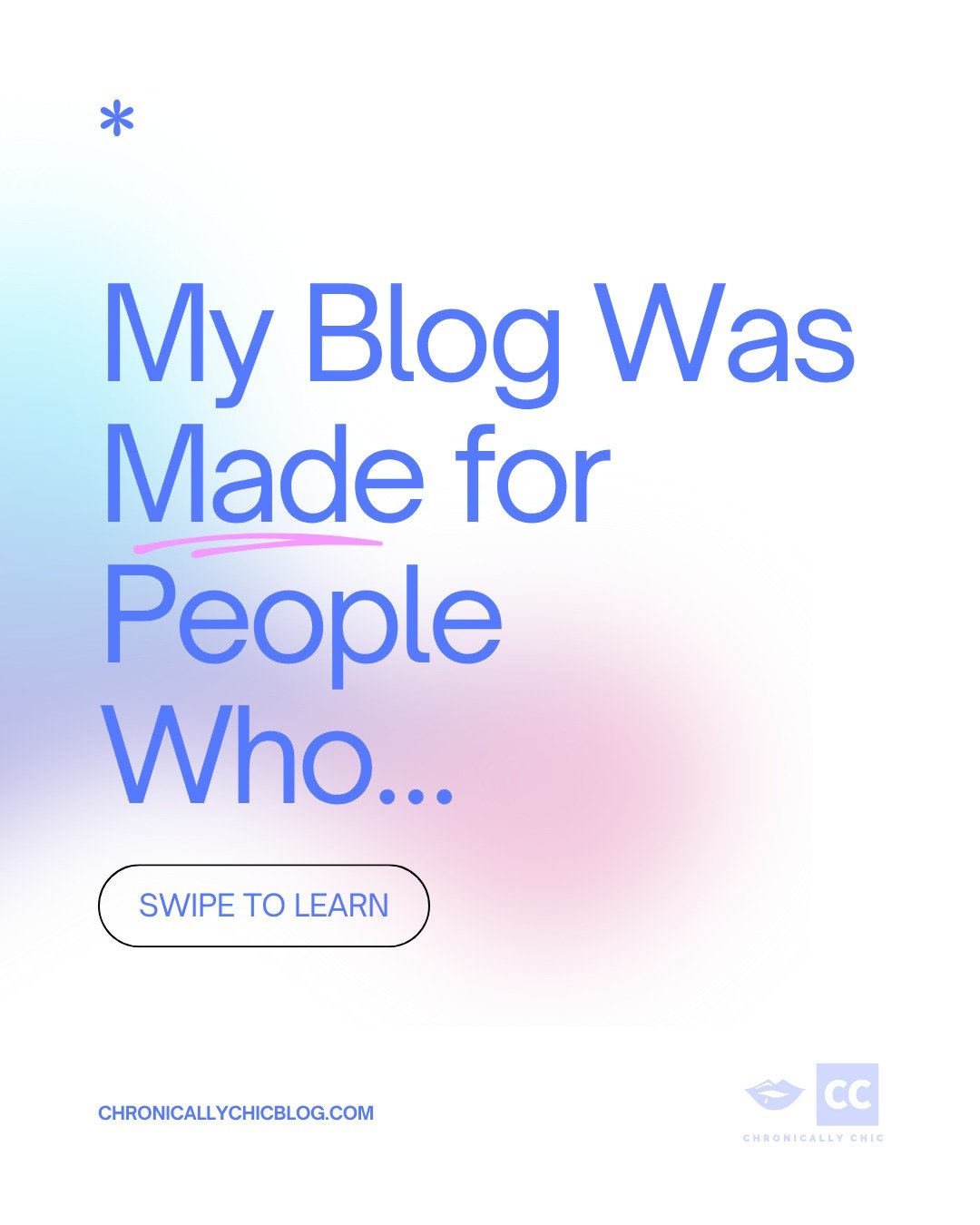 Chronically Chic was built for the girl who:

&ndash; can&rsquo;t eat oats but still wants cute breakfasts
&ndash; wants to feel beautiful without 50-step routines
&ndash; is so over wellness trends that ignore allergies
&ndash; googles &ldquo;low-ni
