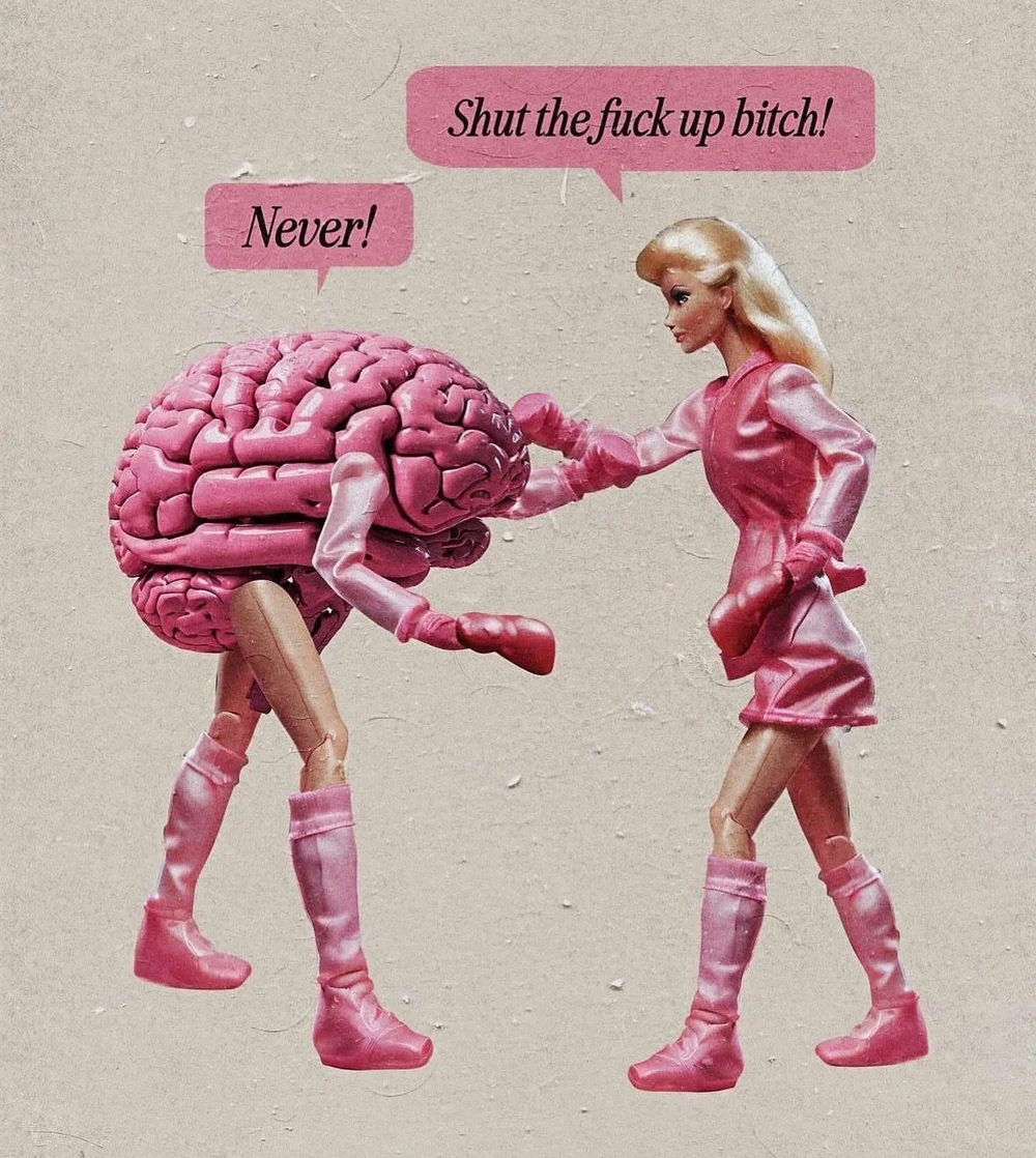 Even extra positive b*tches like me have off days. Don&rsquo;t beat yourself up. Beat up your toxic thoughts. 

They think they&rsquo;re so tough&hellip; but you can take &lsquo;em. I promise 💪🏻💖🫶🏻