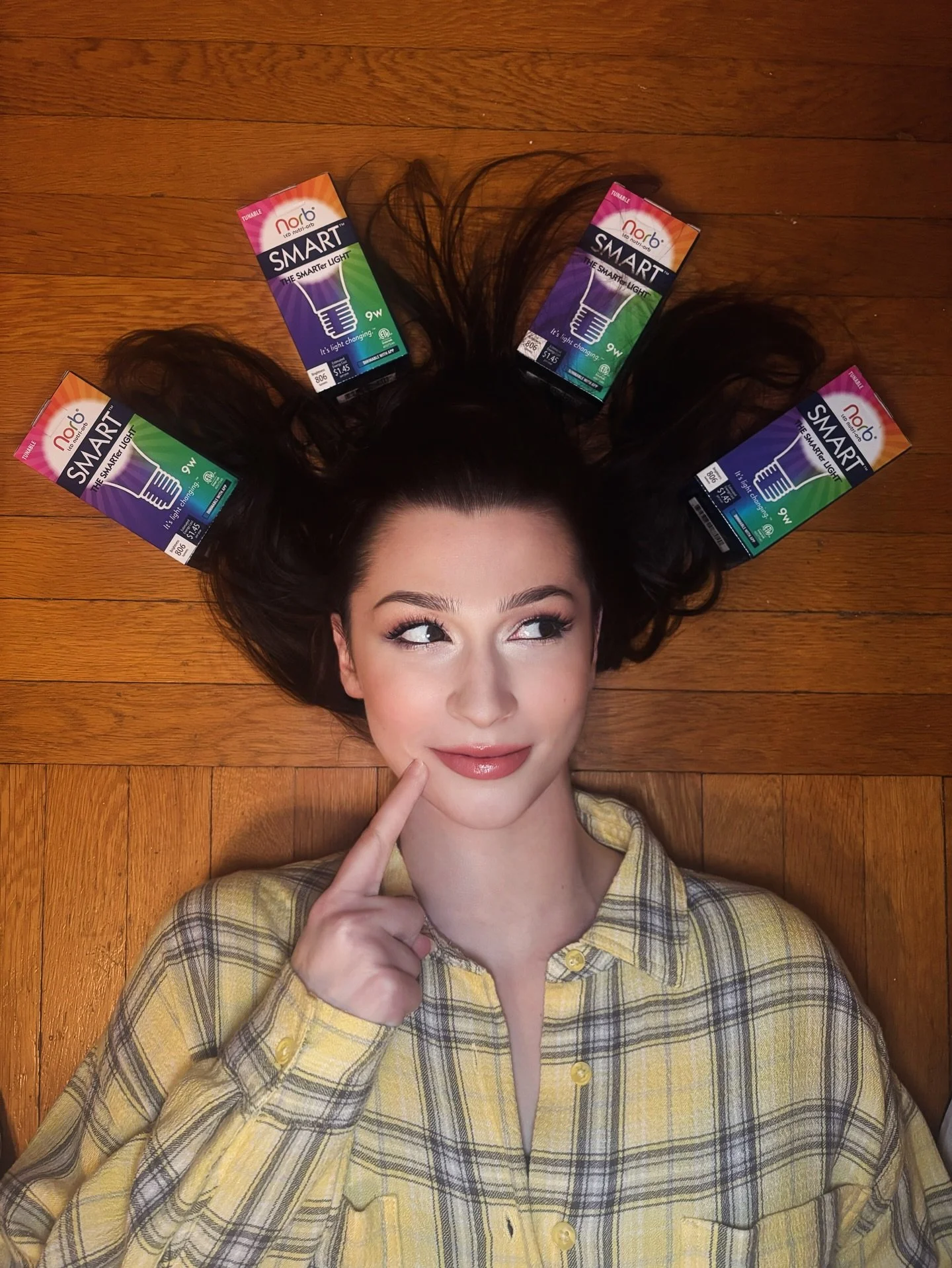 My besties over at @norblighting #gifted me their Smart Bulbs this time (#blessed), and it was&hellip; another literal light-bulb moment 💡

Same glow I already loved, now with control from my phone! I can switch from bright white &ldquo;work brain&r