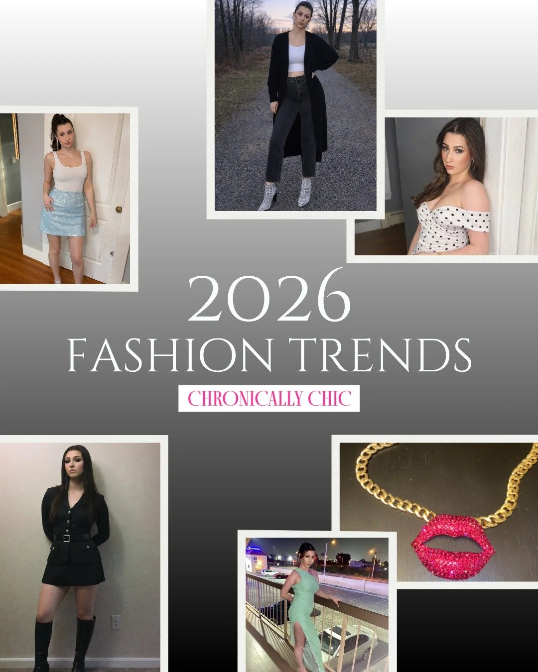 I keep seeing the same things pop up and it&rsquo;s hard not to notice.

Cooler colors are having a moment.
 
Black and white is suddenly feeling very chic again. 

Polka dots are still hanging around, just a little more polished. 

And outfits are g