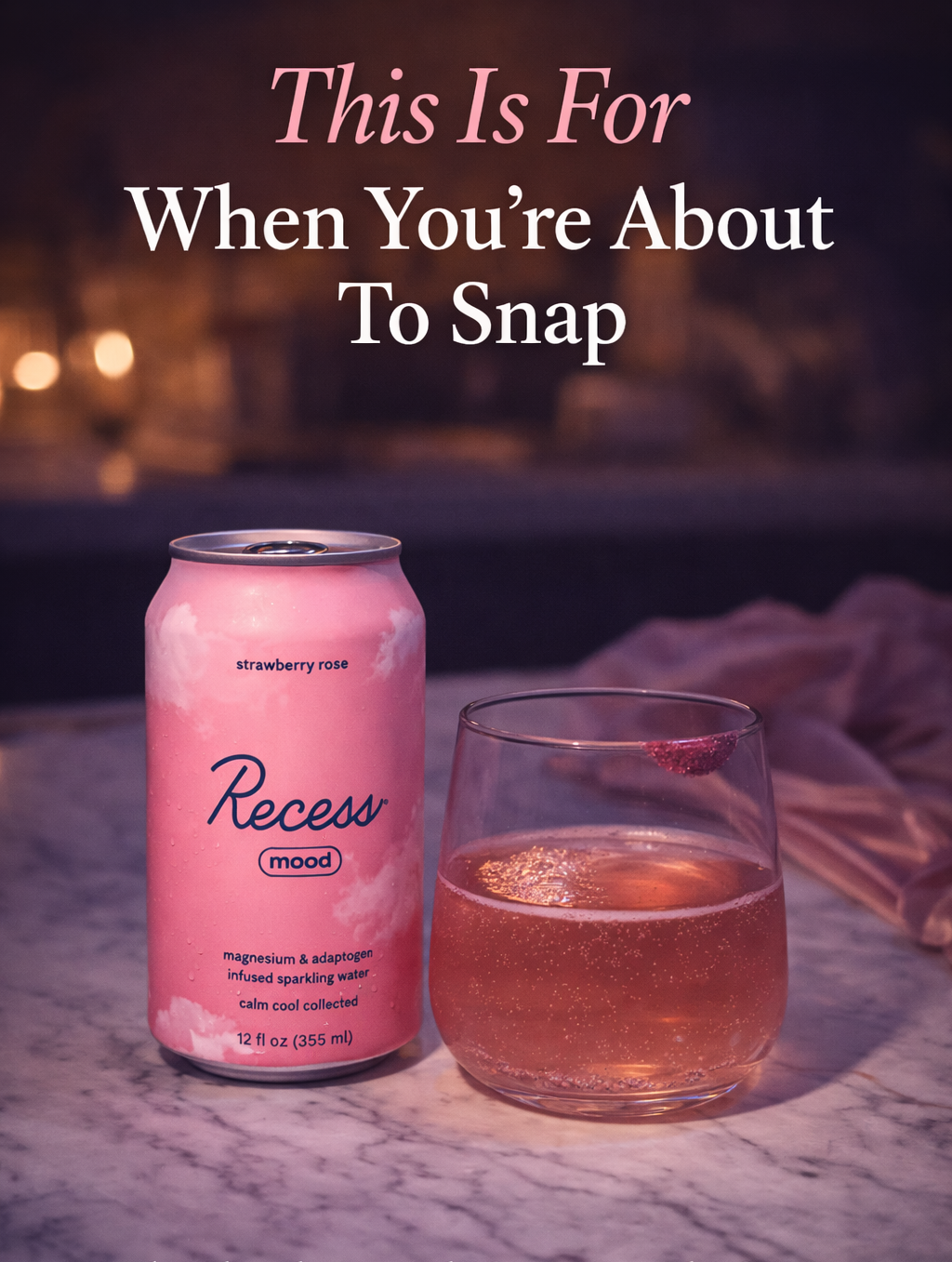 The Chill Drink We’re All Reaching for This Year: Recess, the Relaxation Sparkling Water