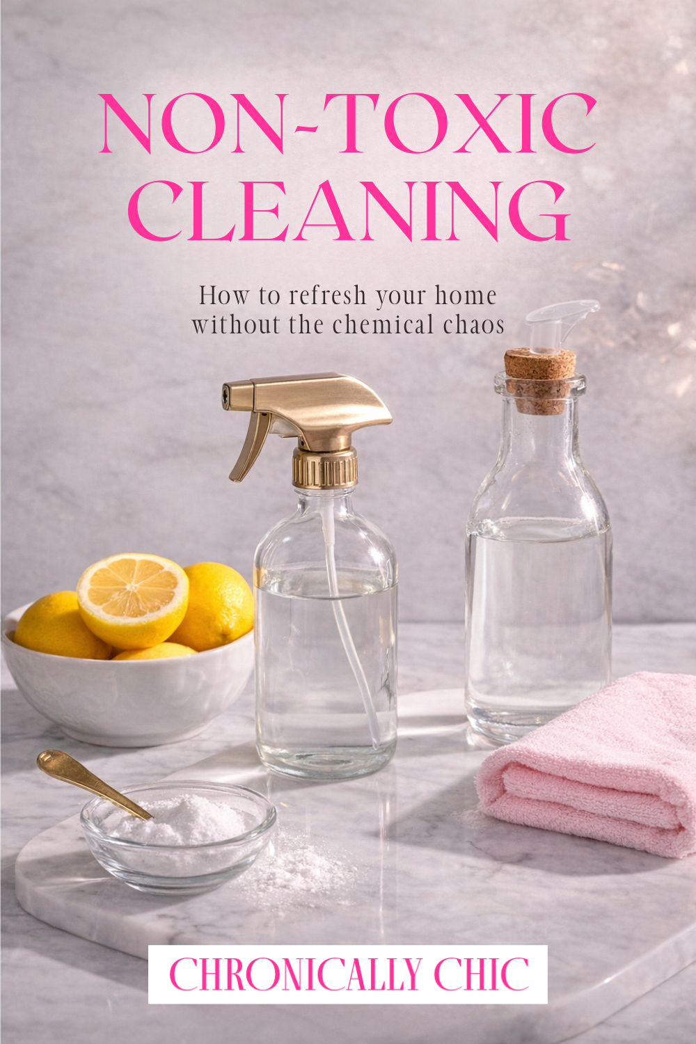 Non-Toxic Cleaning? Say Less. Here’s How to Refresh Your Space Without the Crap