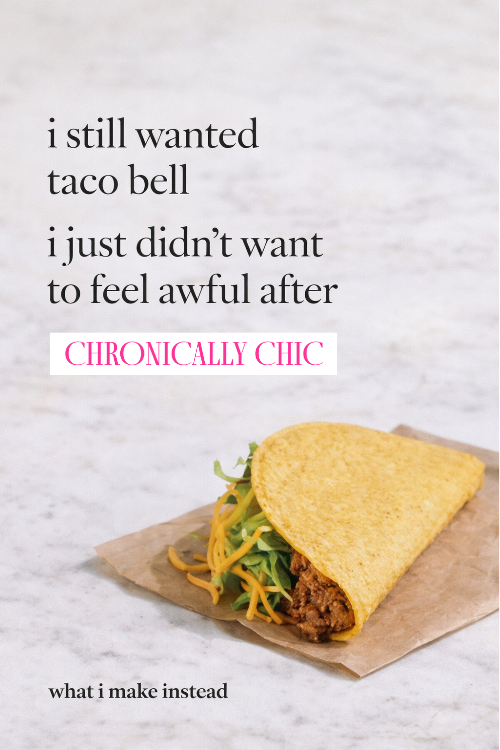 Health(ify) The Menu: Taco Bell