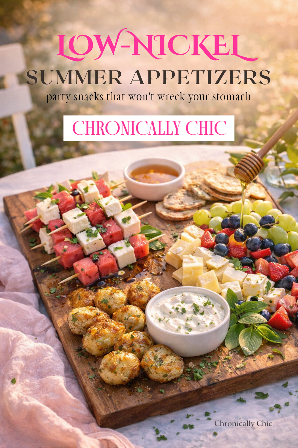 Low-Nickel Summer Appetizers