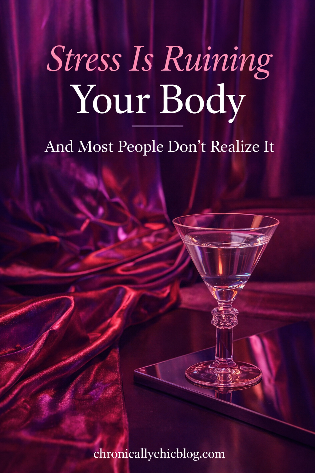 stress ruining your body