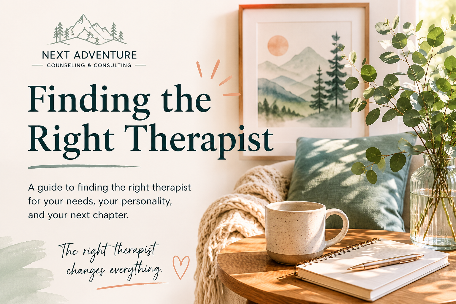 Why Finding the “Right” Therapist Matters More Than You Think