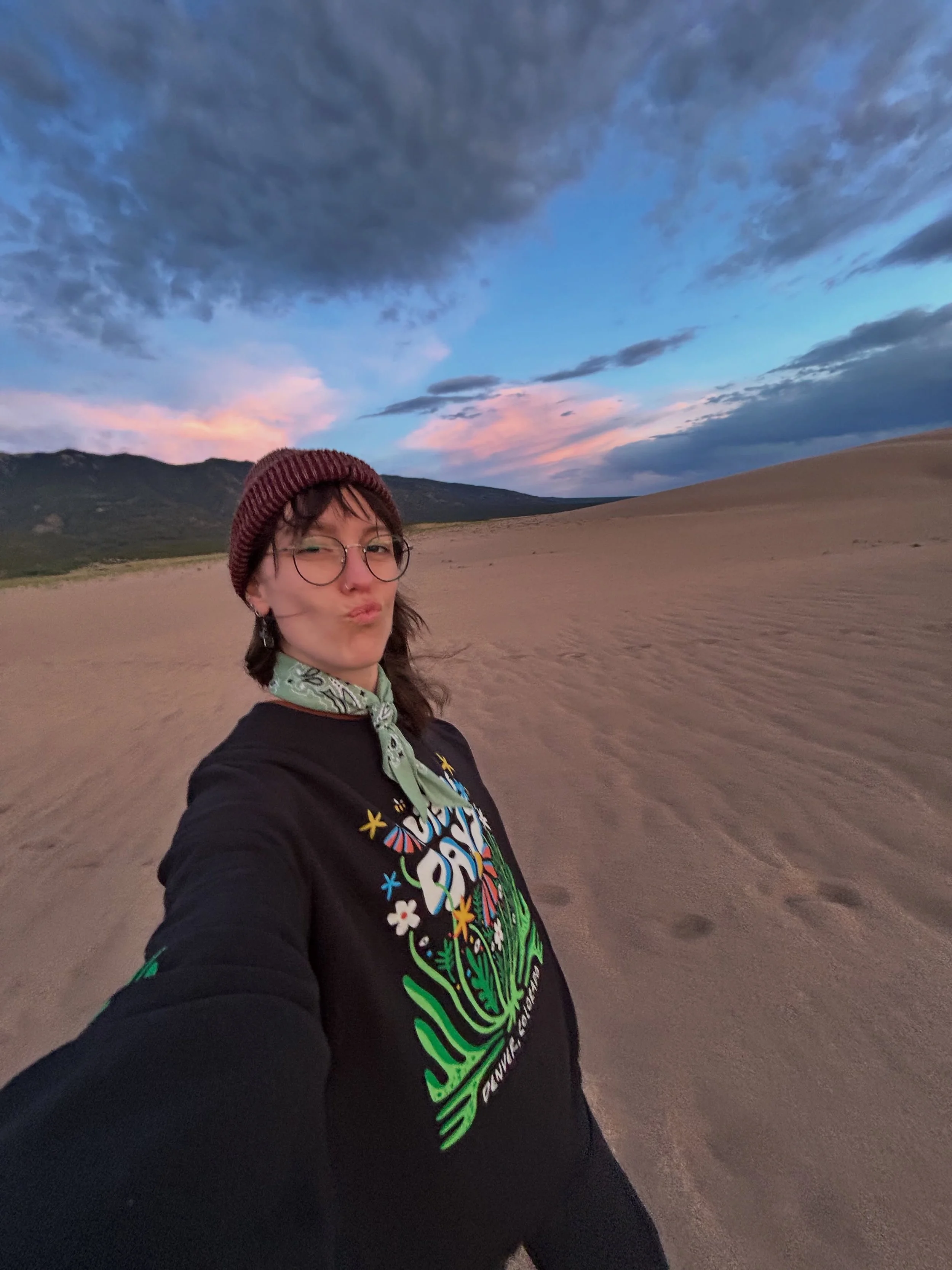 Colorado 3/3. A quick visit to the sand dunes before heading home! I love this place. It might just be my favorite National Park.
