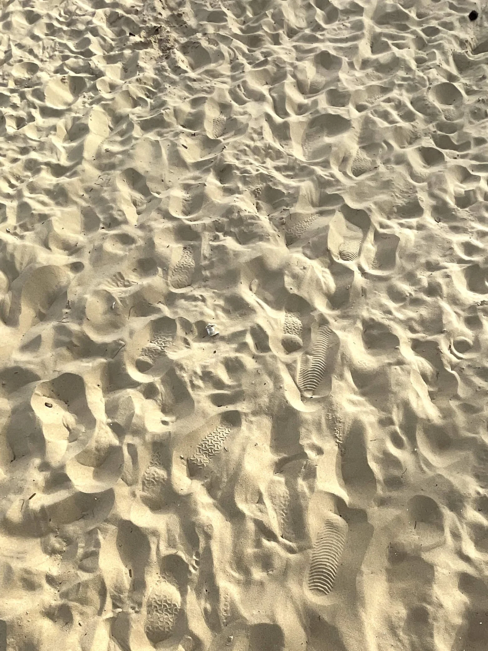 Sand on a beach