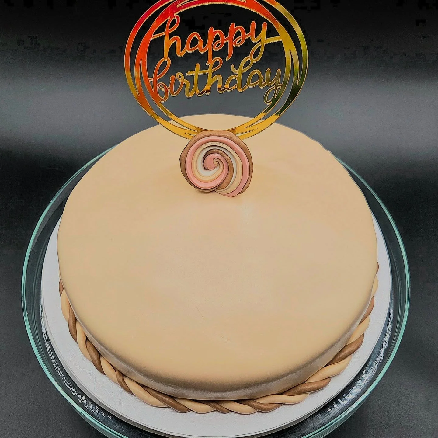 Fondant Princess Cake Tan Monochrome.jpg