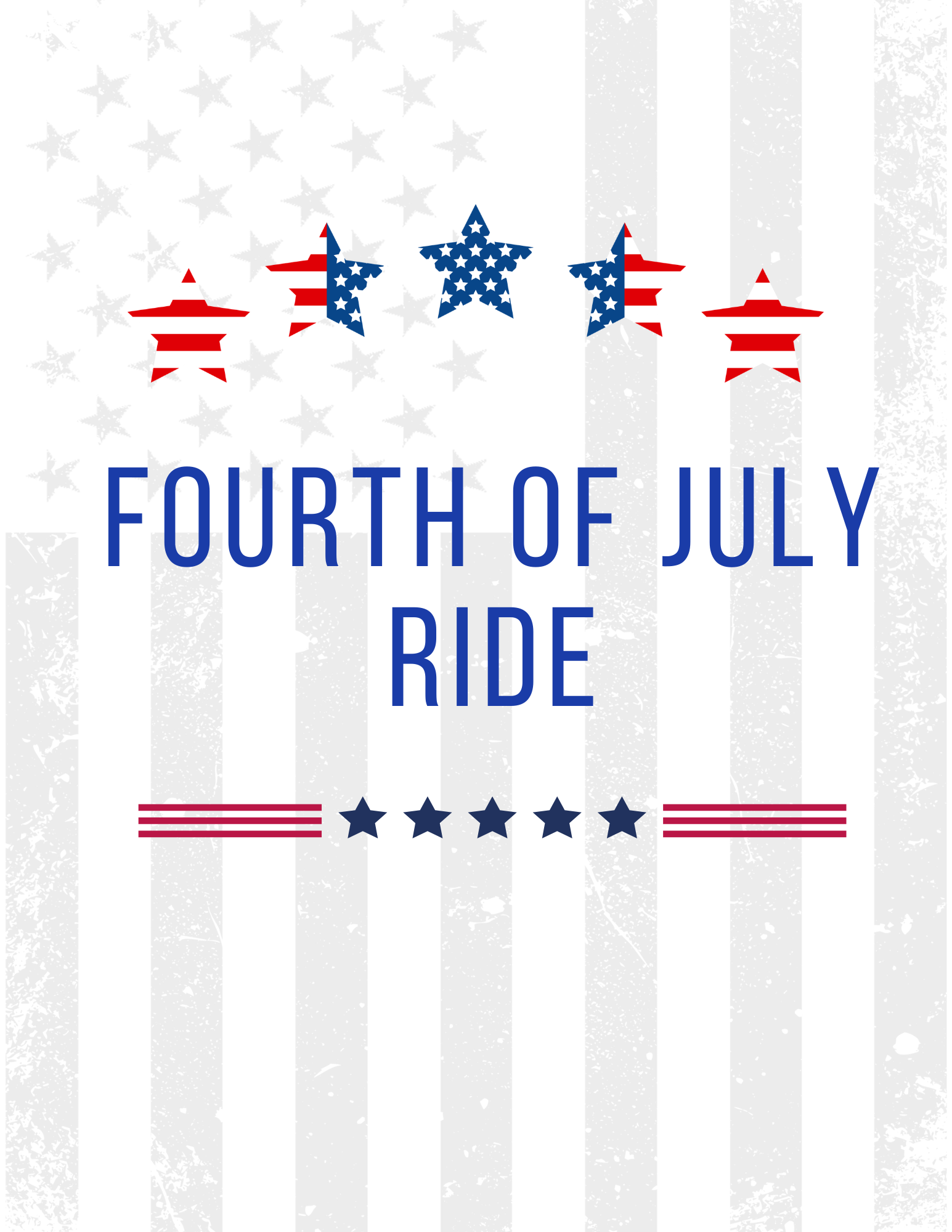 Fourth of July Ride
