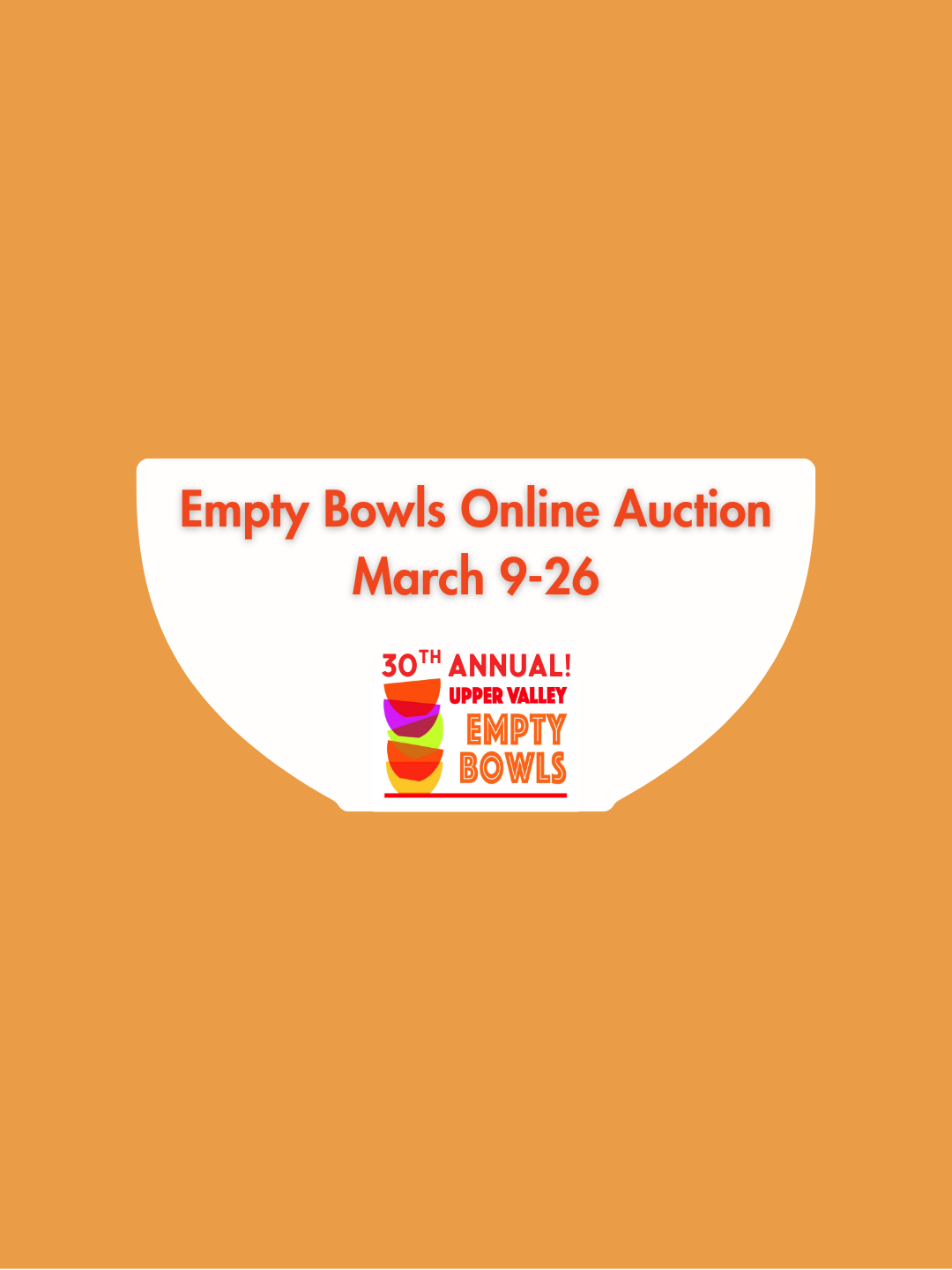 2026 Empty Bowls Online Auction